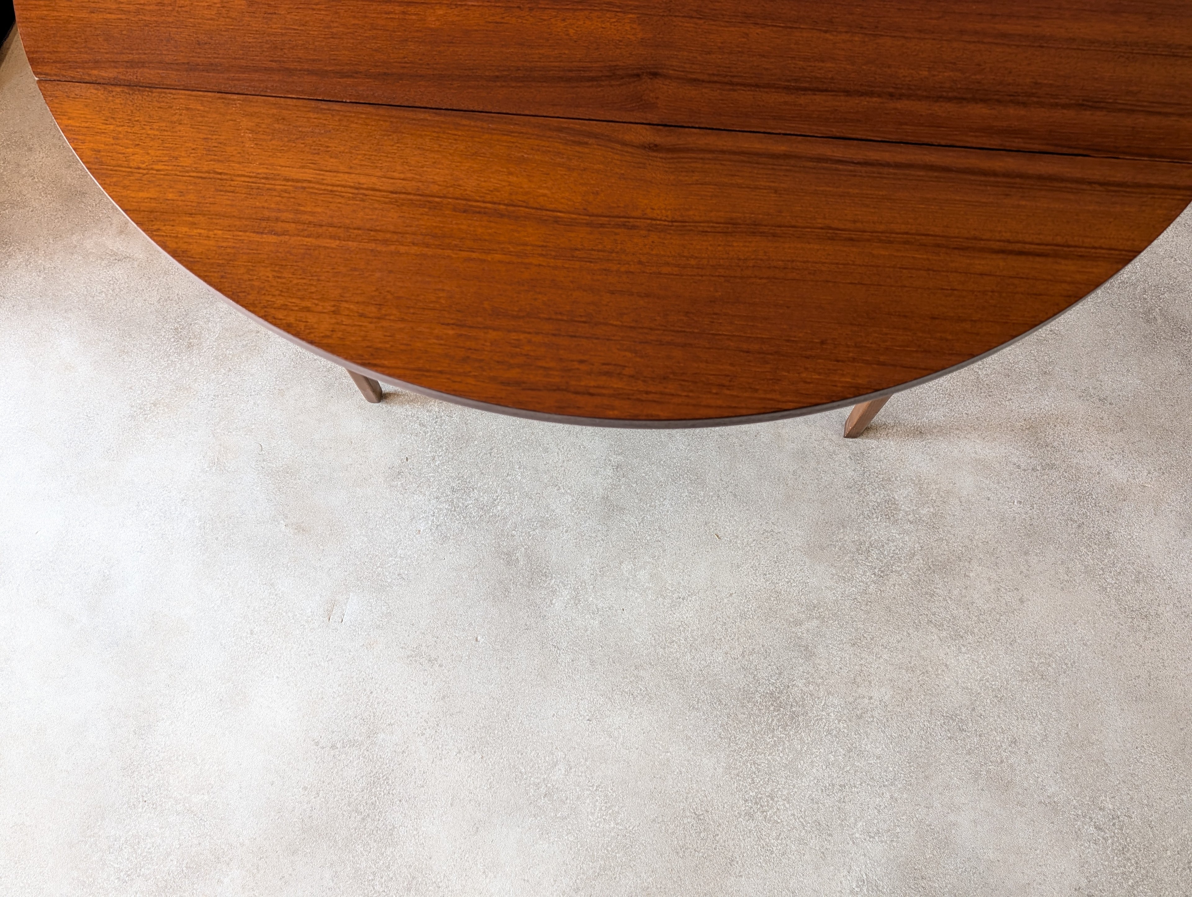 Mid Century Teak Drop Leaf Dining Table 1960s
