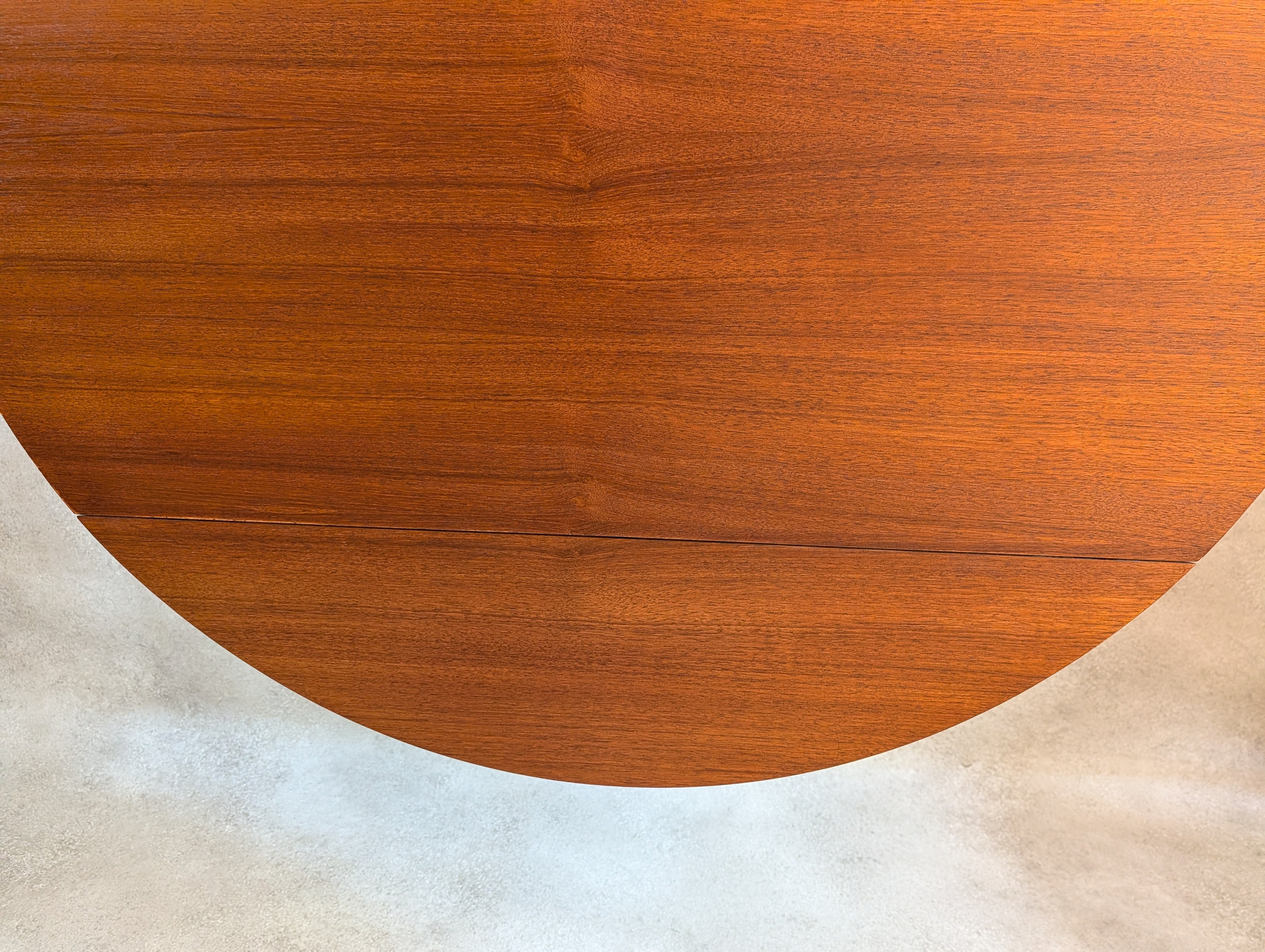 Mid Century Teak Drop Leaf Dining Table 1960s