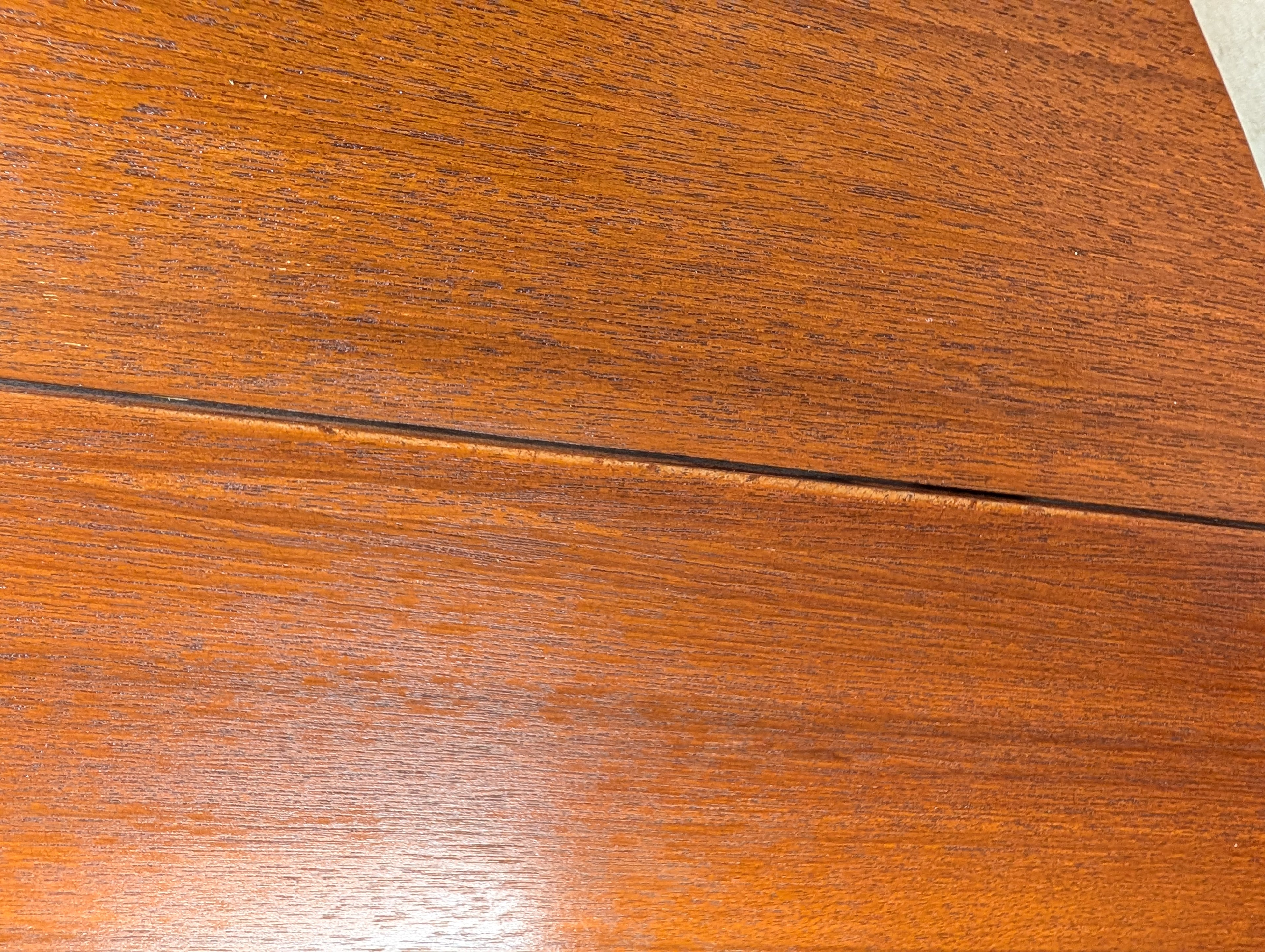 Mid Century Teak Drop Leaf Dining Table 1960s