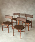Set Of 4 Mid Century G Plan Fresco VB Wilkins Teak Dining Chairs