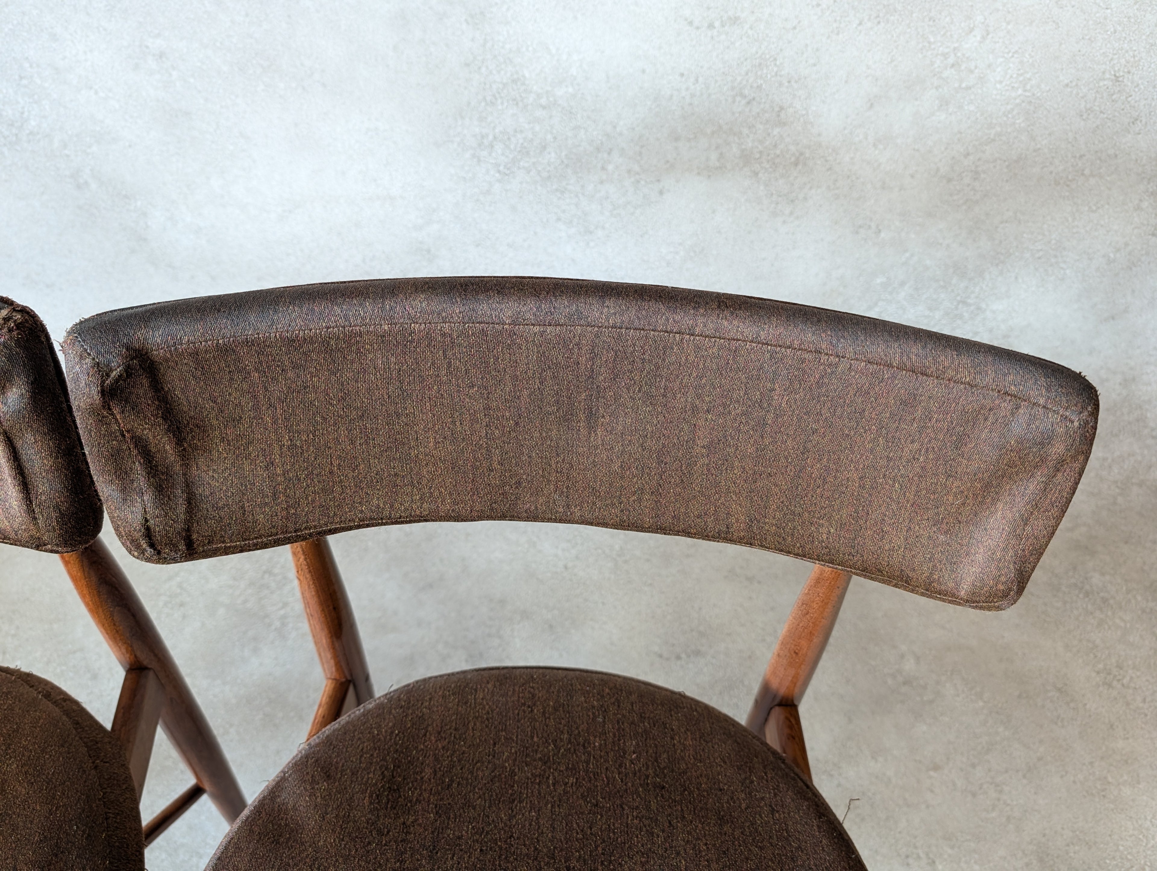 Set Of 4 Mid Century G Plan Fresco VB Wilkins Teak Dining Chairs