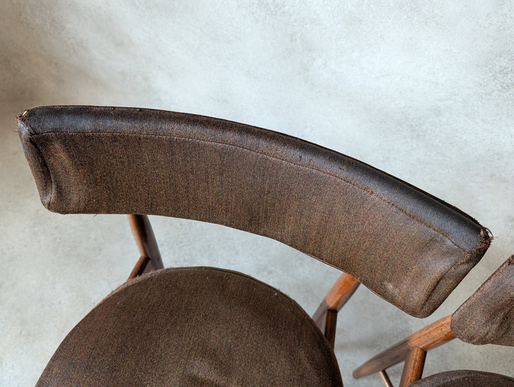 Set Of 4 Mid Century G Plan Fresco VB Wilkins Teak Dining Chairs