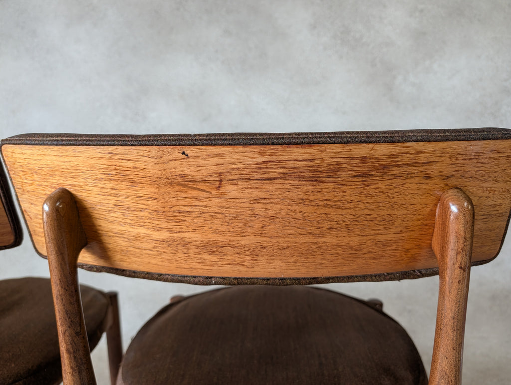 Set Of 4 Mid Century G Plan Fresco VB Wilkins Teak Dining Chairs