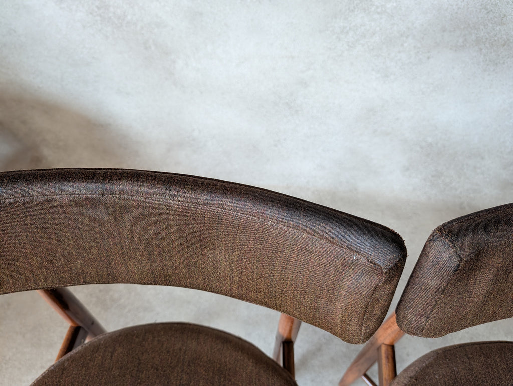 Set Of 4 Mid Century G Plan Fresco VB Wilkins Teak Dining Chairs