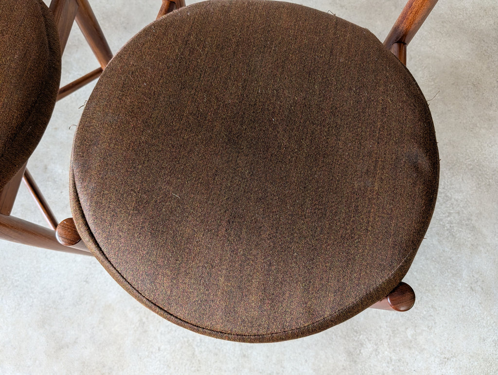 Set Of 4 Mid Century G Plan Fresco VB Wilkins Teak Dining Chairs