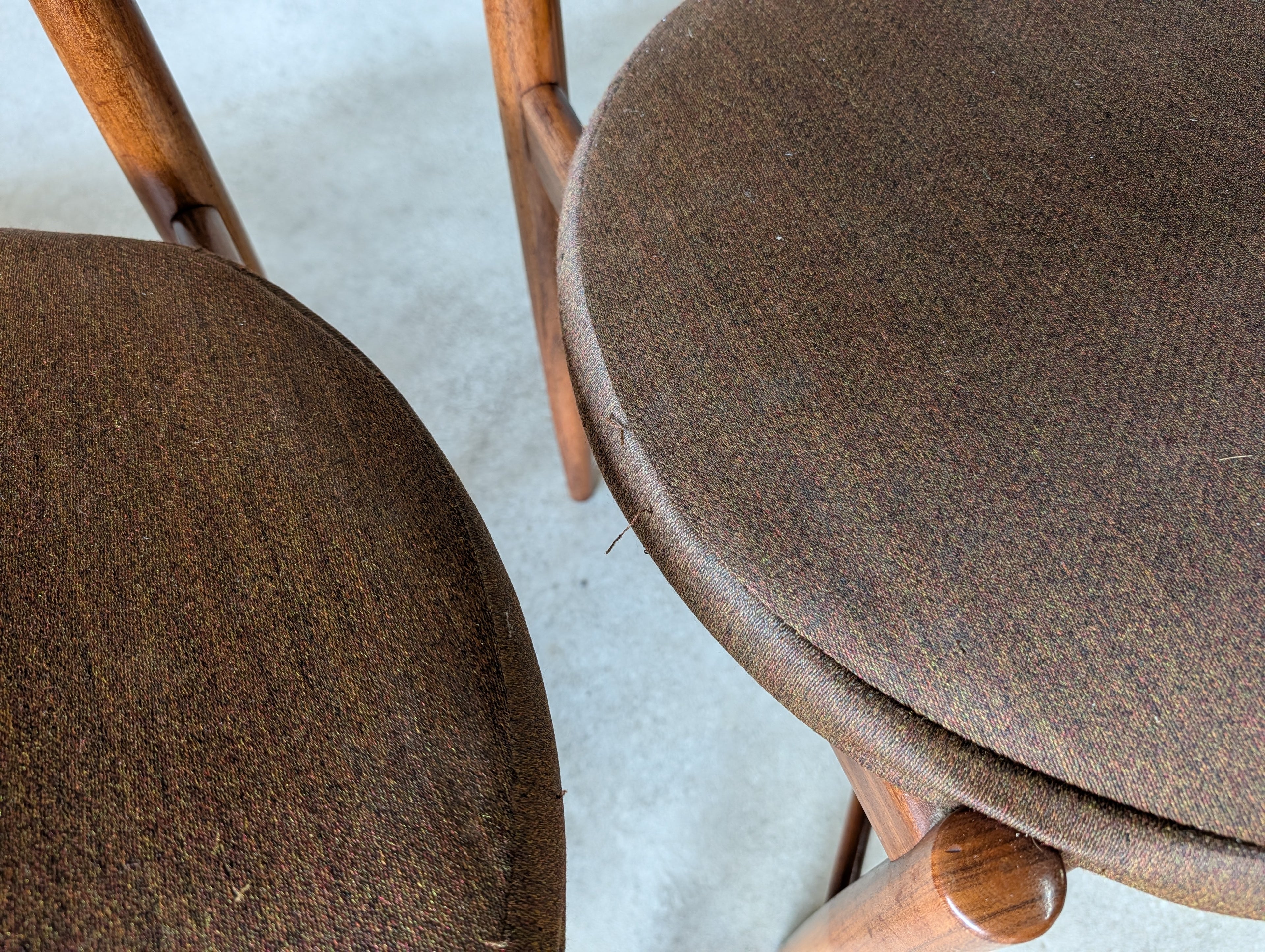Set Of 4 Mid Century G Plan Fresco VB Wilkins Teak Dining Chairs