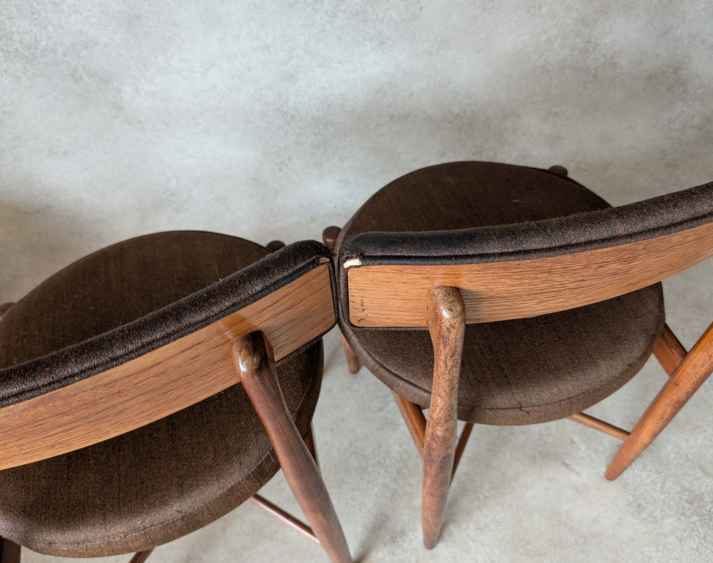 Set Of 4 Mid Century G Plan Fresco VB Wilkins Teak Dining Chairs