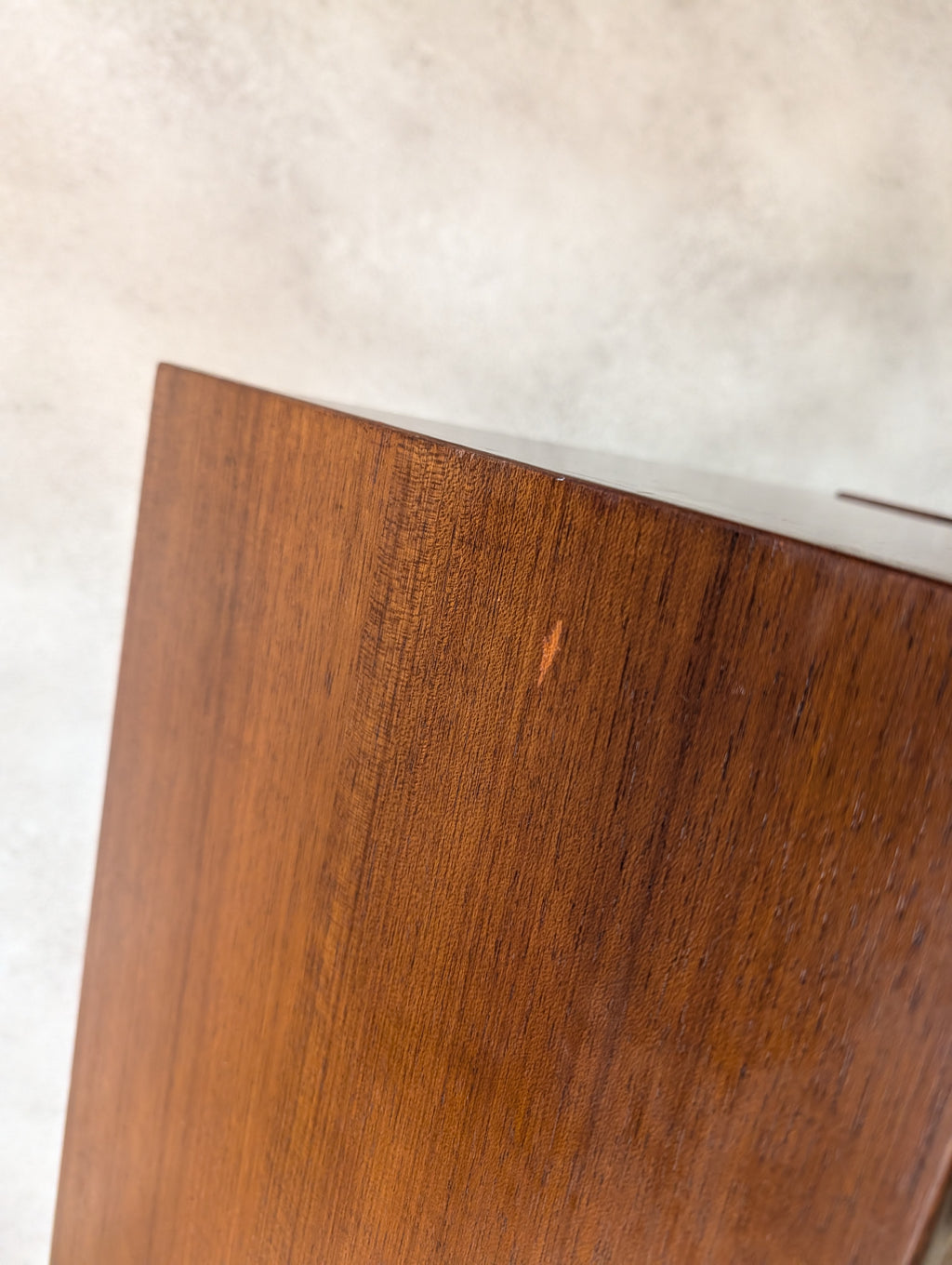 Mid Century G Plan Librenza Tola Wood Chest Of Drawers / Tallboy 1950s