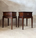Vintage Pair Of Stag Minstrel Bedside Tables /Night Stands