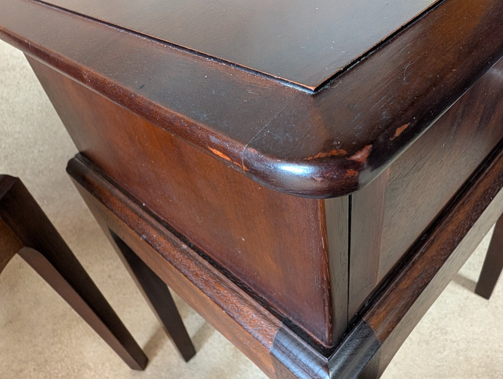 Vintage Pair Of Stag Minstrel Bedside Tables /Night Stands