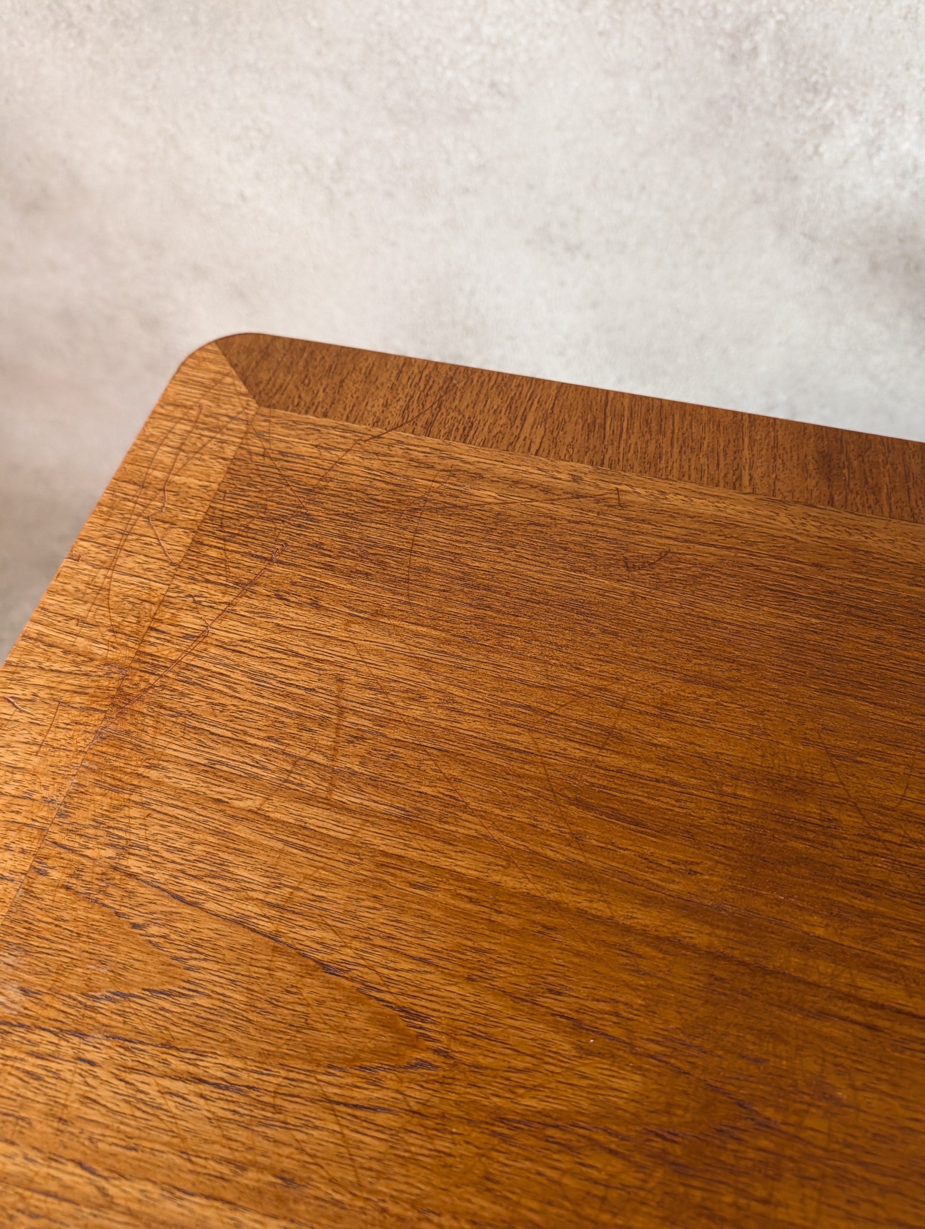 Mid Century Pair Of Nathan Teak Bedside Tables /Nightstands
