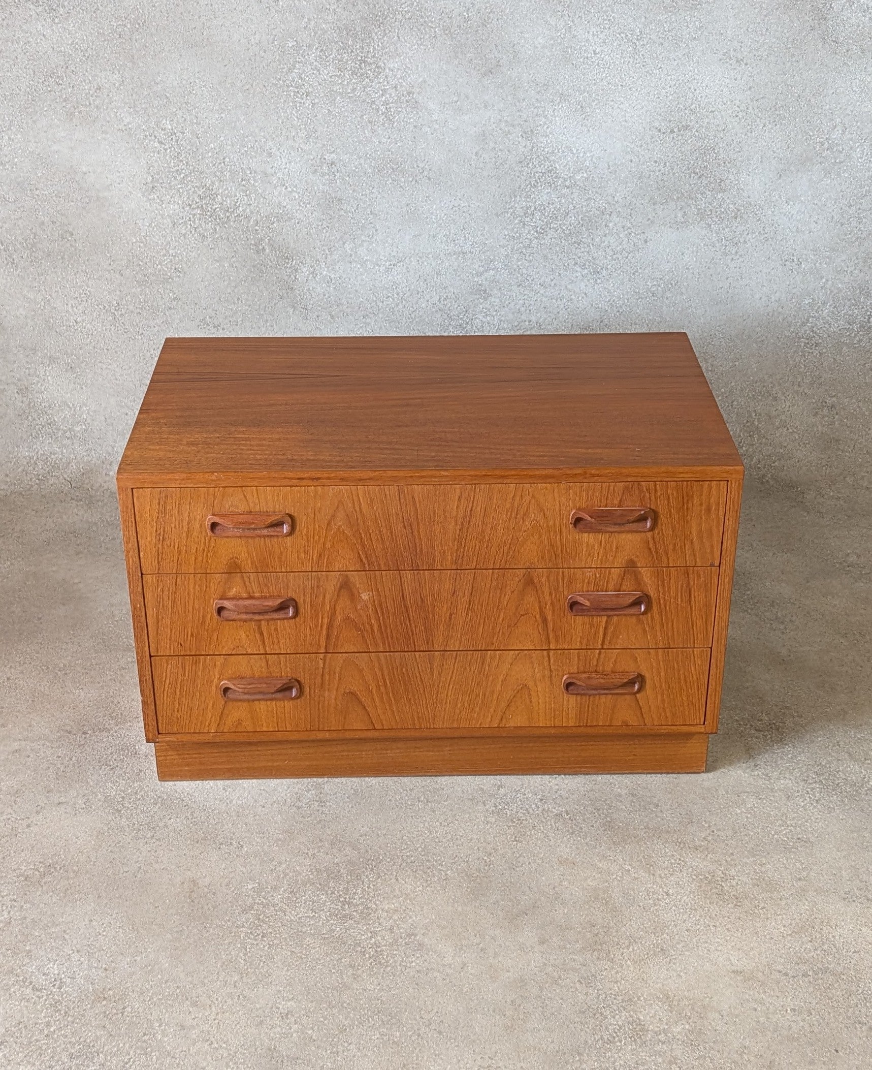 Mid Century G Plan Fresco Chest Of Drawers Vintage Teak 3 Drawer Chest 1960s