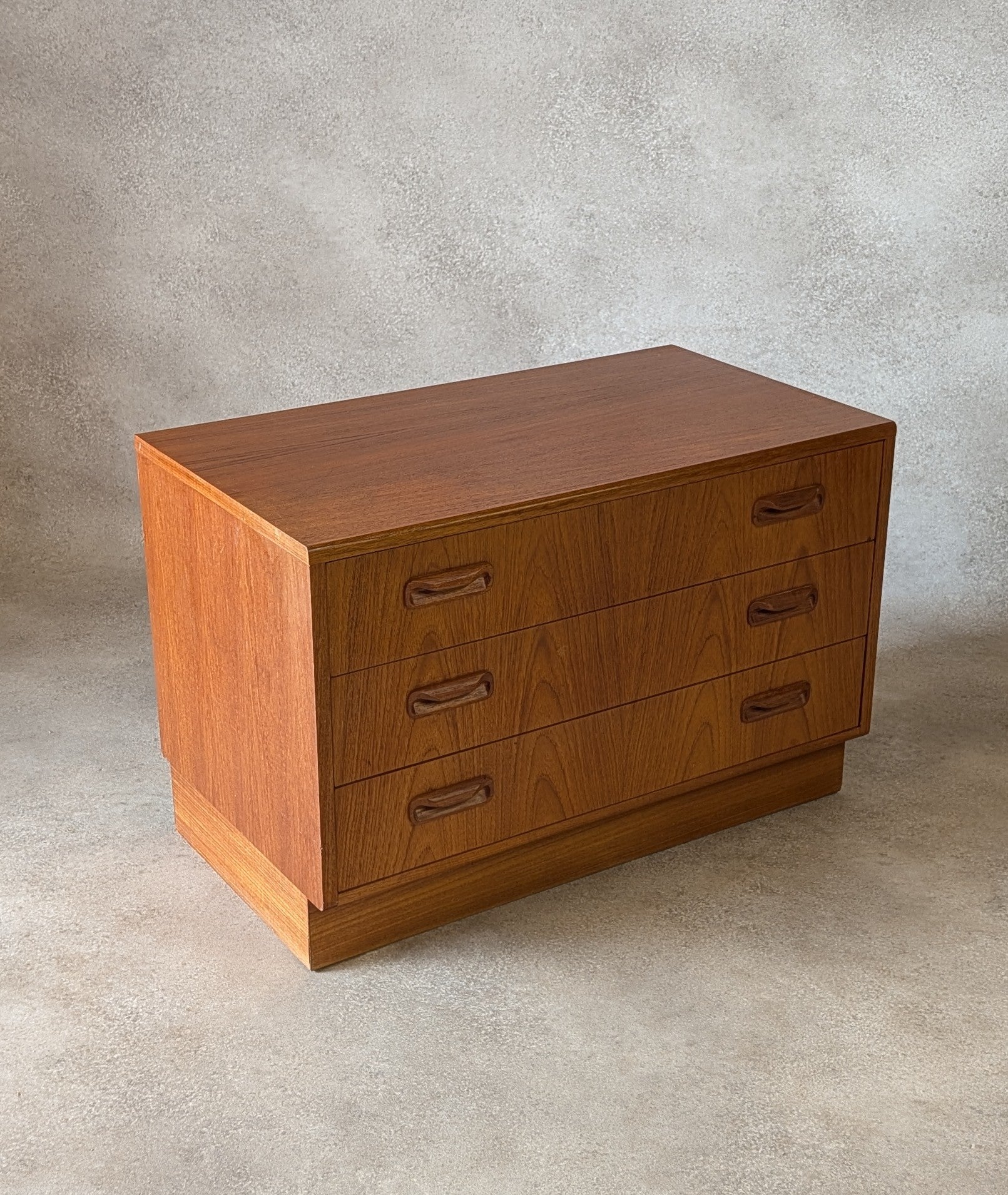 Mid Century G Plan Fresco Chest Of Drawers Vintage Teak 3 Drawer Chest 1960s