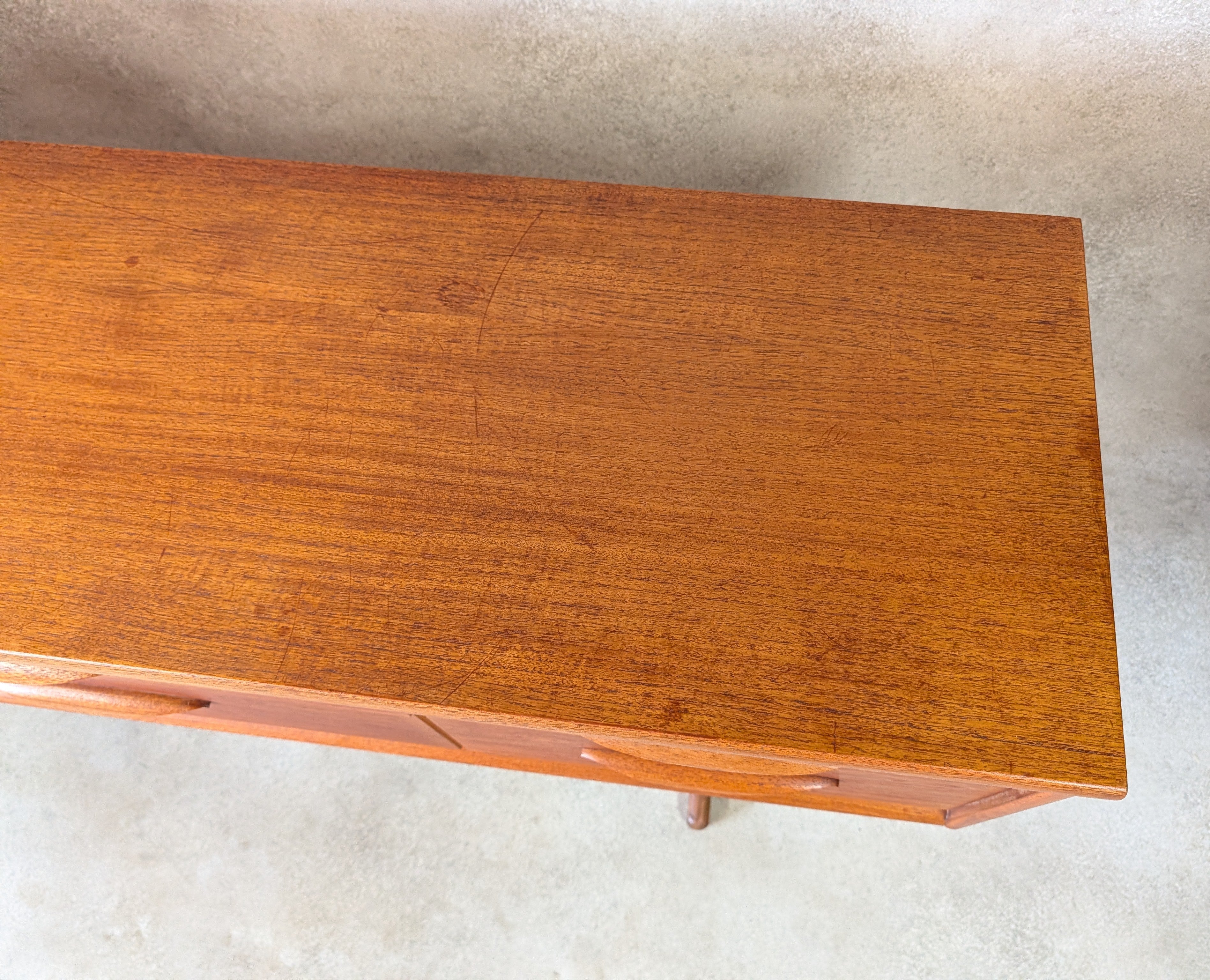 Mid Century Teak Austinsuite Sideboard Vintage 1960s Low Chest Of Drawers