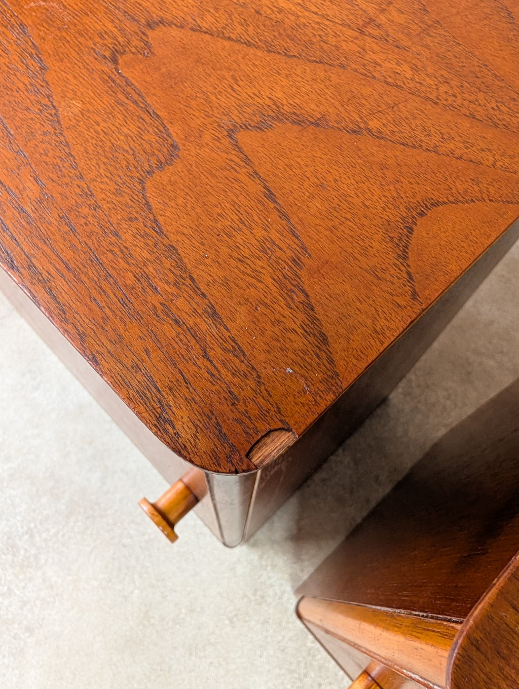 Pair Of Mid Century Teak Austinsuite Bedside Cabinets Vintage Nightstands