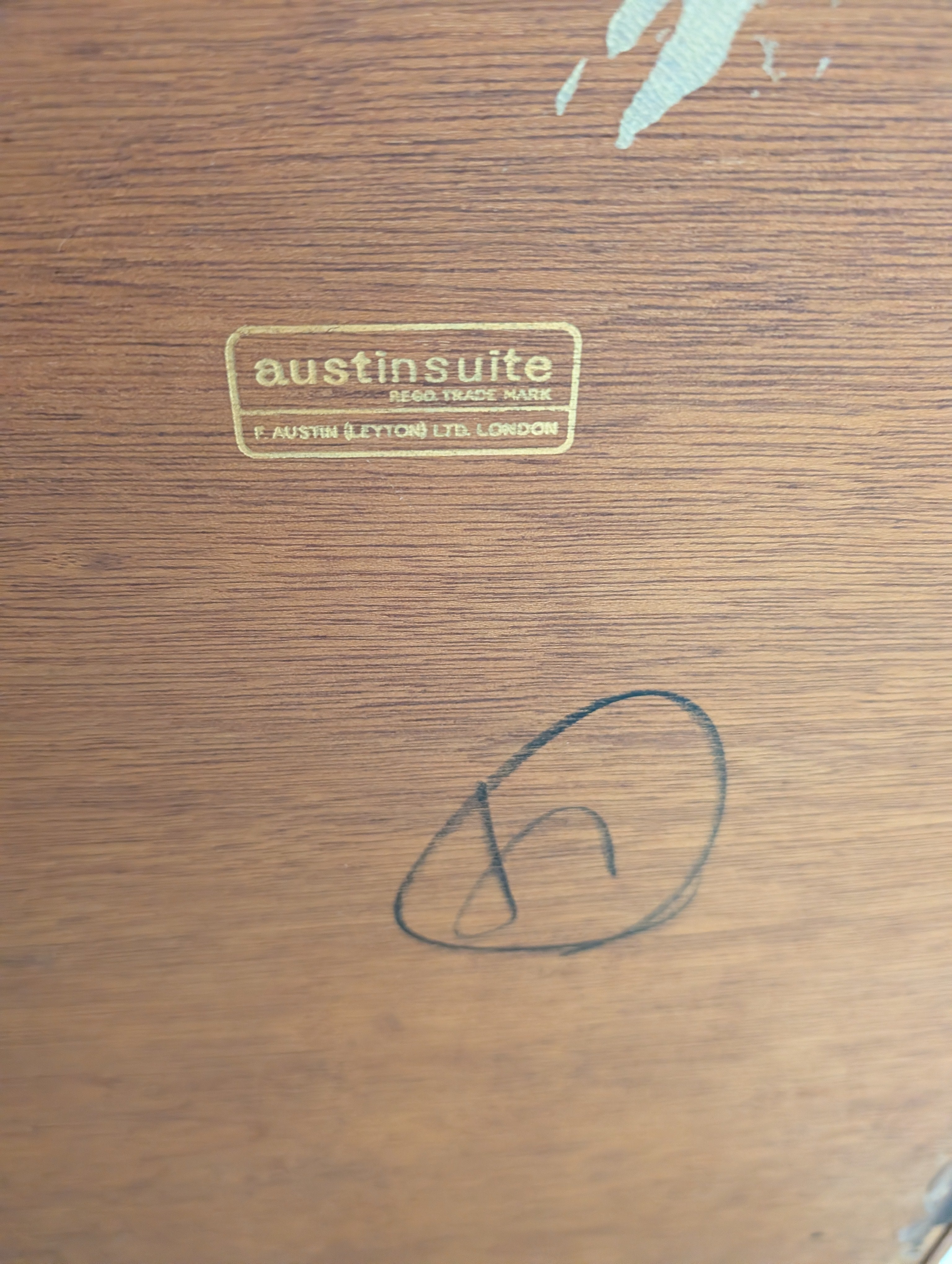 Pair Of Mid Century Teak Austinsuite Bedside Cabinets Vintage Nightstands