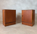 Pair Of Mid Century Teak Austinsuite Bedside Cabinets Vintage Nightstands