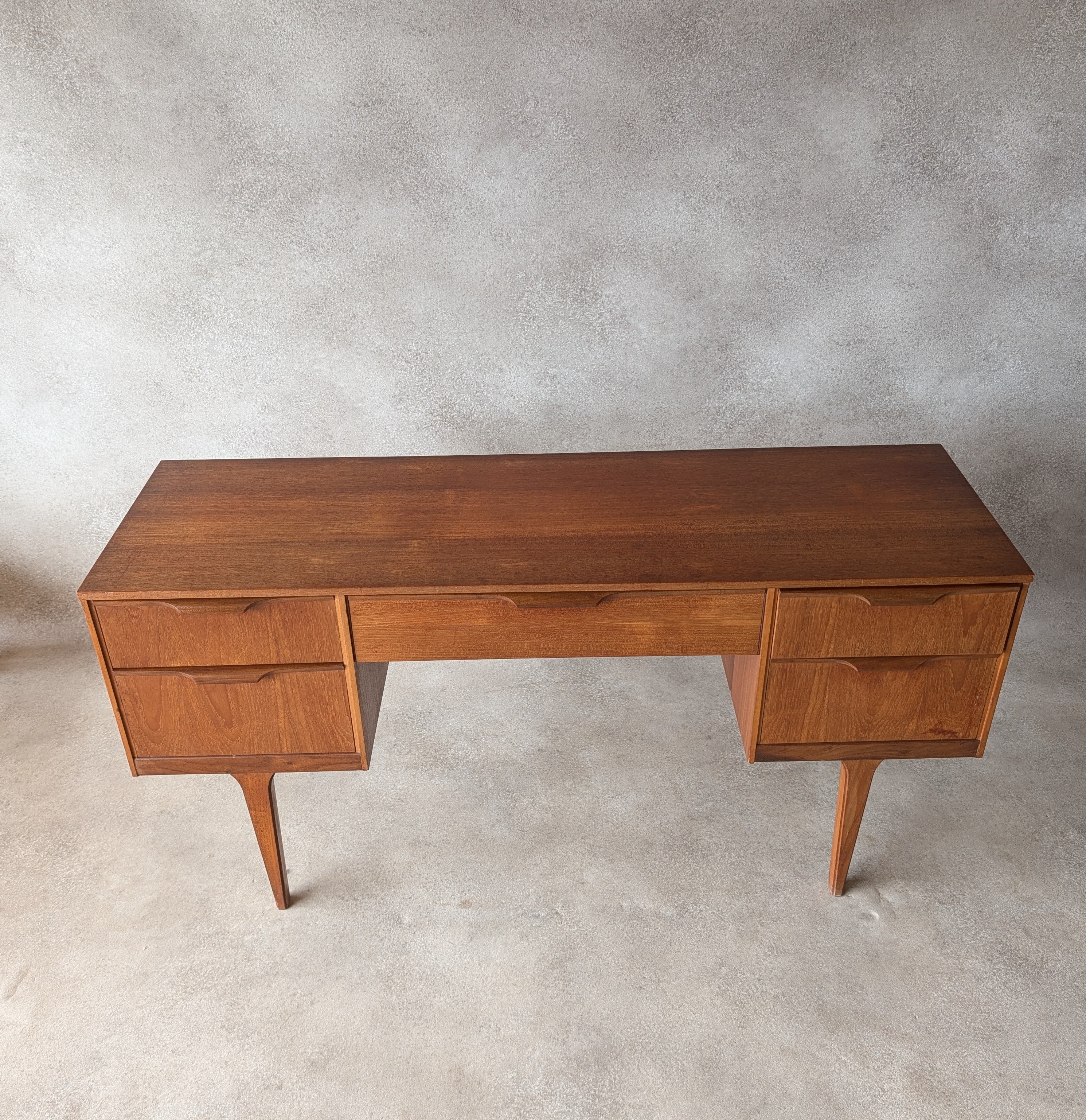 Mid Century Teak Austinsuite Desk Vintage 1960s Writing Table