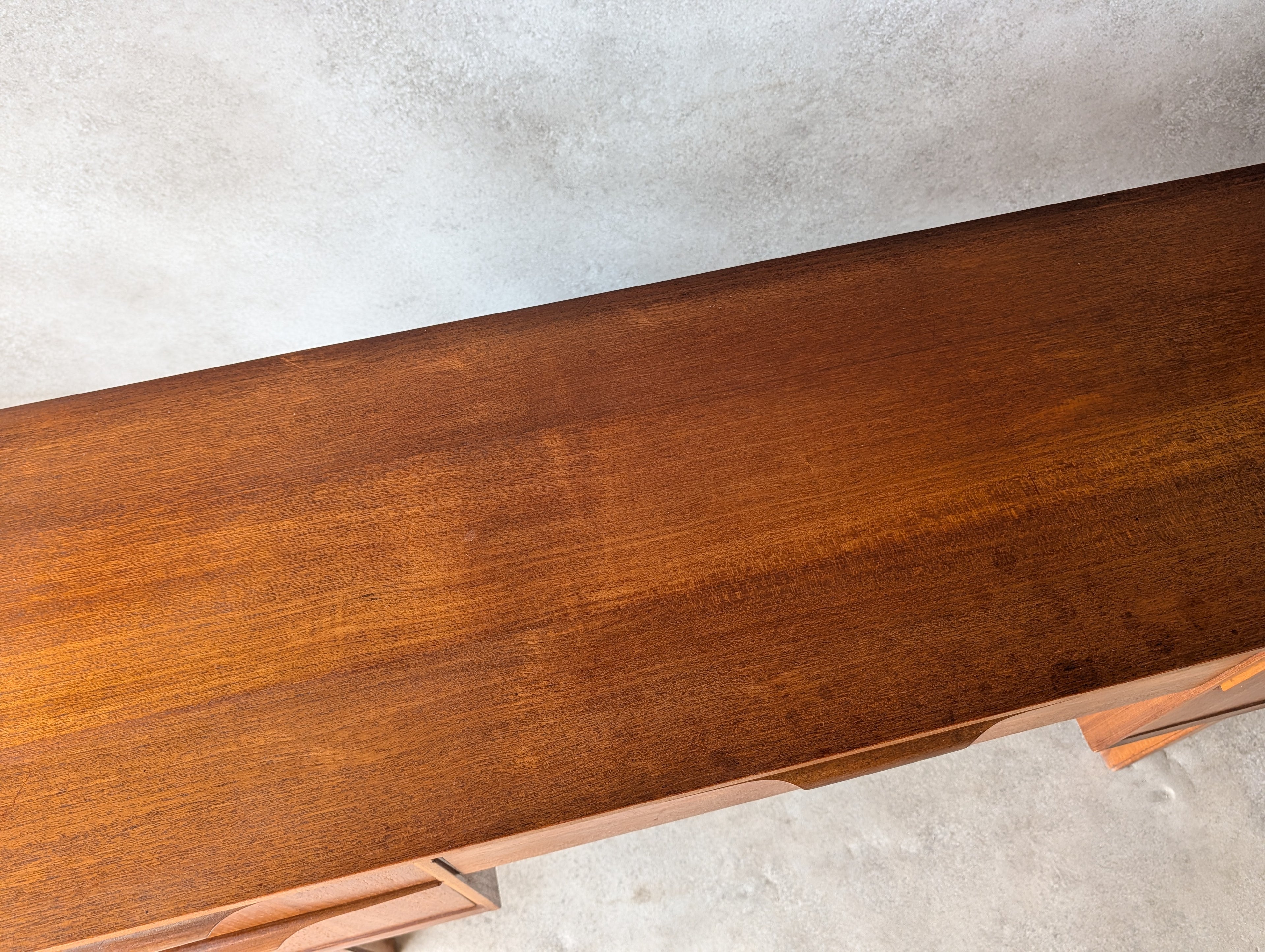 Mid Century Teak Austinsuite Desk Vintage 1960s Writing Table