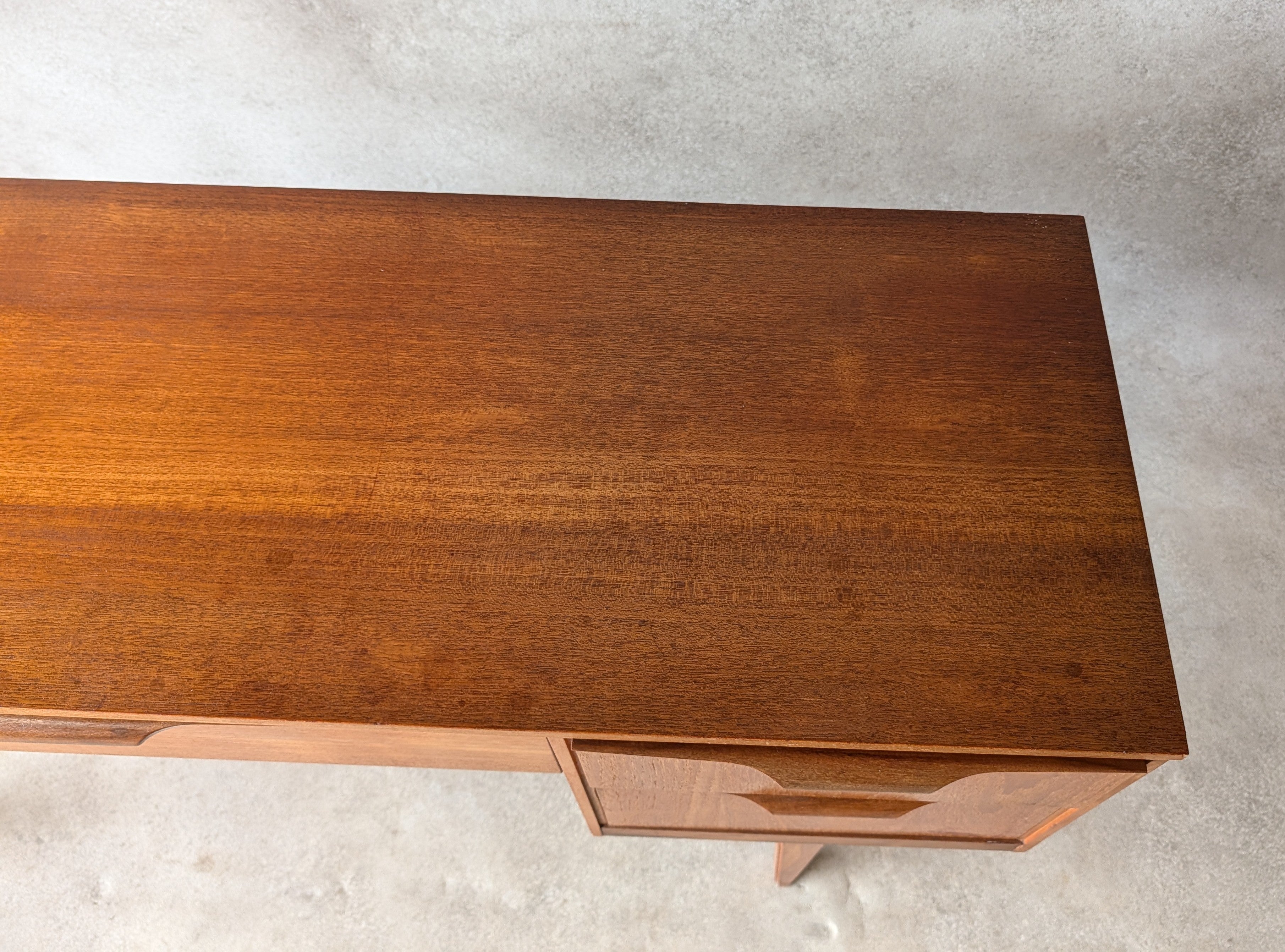 Mid Century Teak Austinsuite Desk Vintage 1960s Writing Table