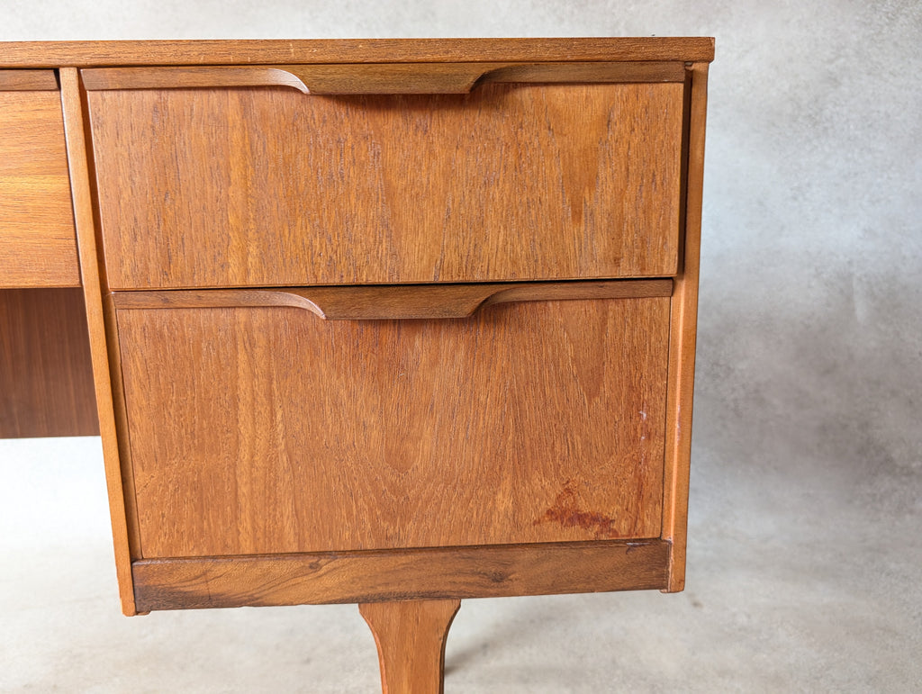 Mid Century Teak Austinsuite Desk Vintage 1960s Writing Table