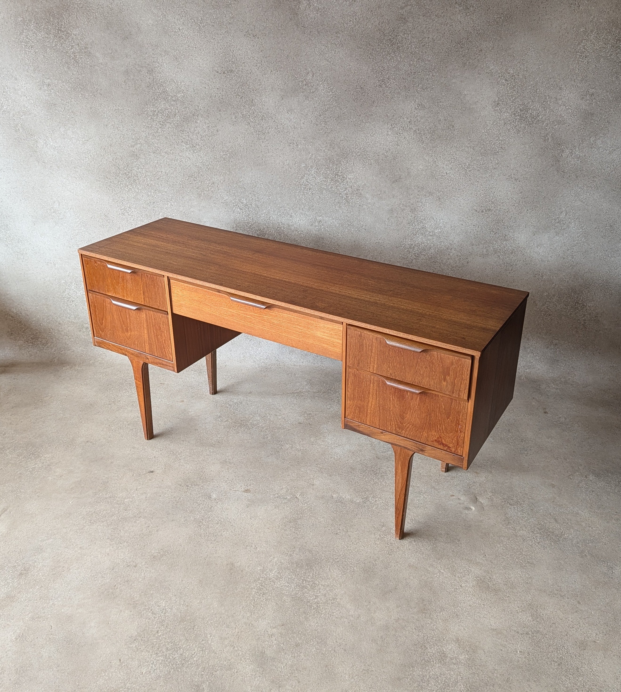 Mid Century Teak Austinsuite Desk Vintage 1960s Writing Table