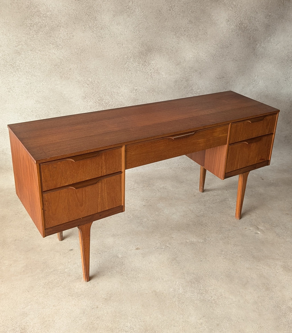 Mid Century Teak Austinsuite Desk Vintage 1960s Writing Table
