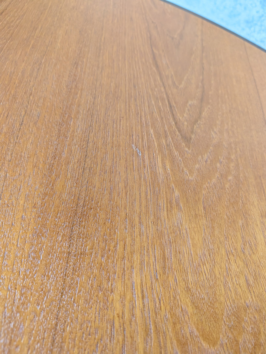 Mid Century G Plan Fresco Teak Extending Oval Dining Table - Vintage 1970s