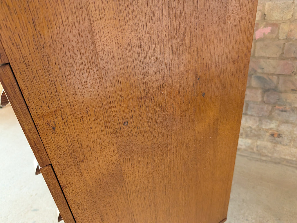 Mid Century Teak Avalon Chest Of Drawers On Hair Pin Legs - Vintage 1960s
