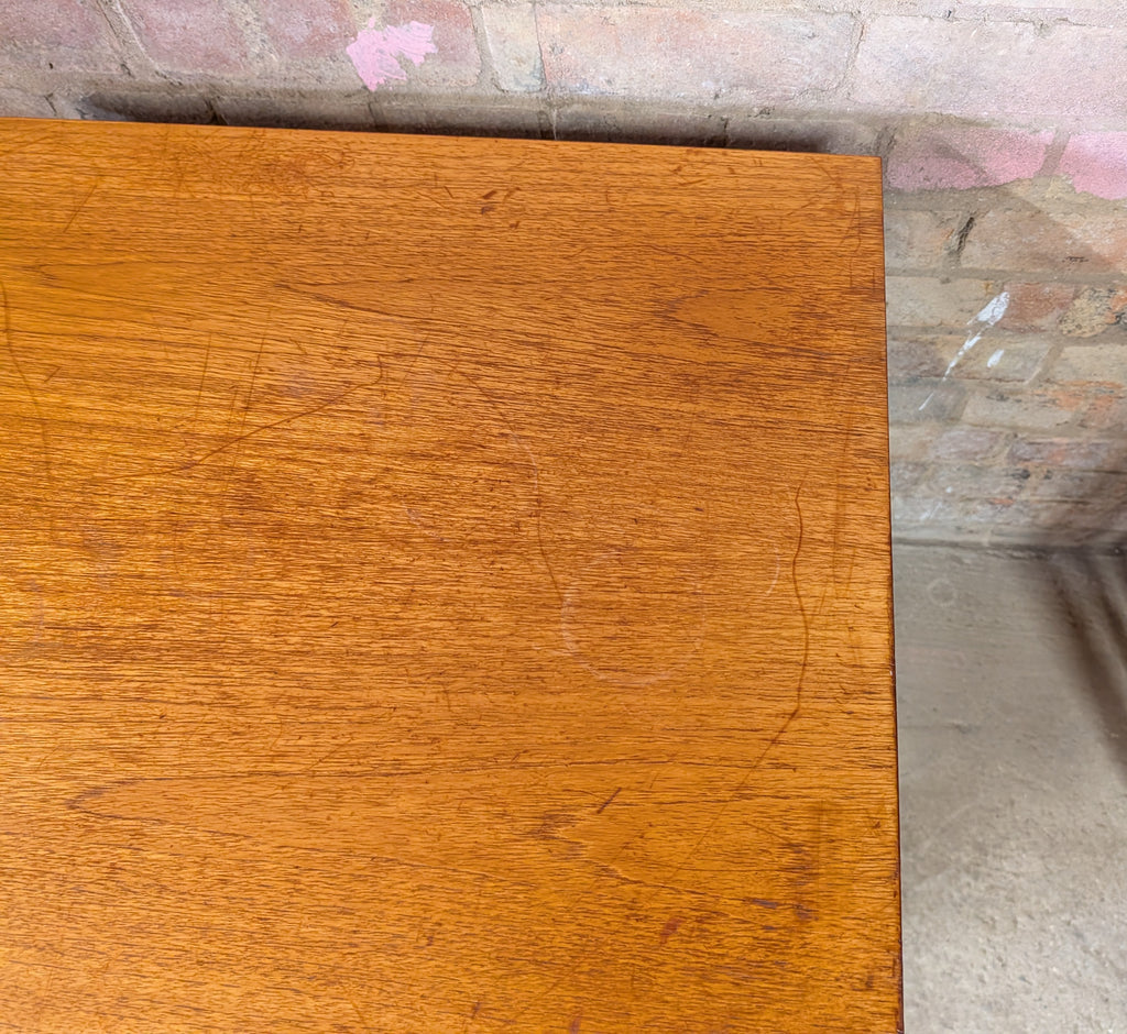 Pair Of Mid Century Teak Bedside Chests / Chest Of Drawers