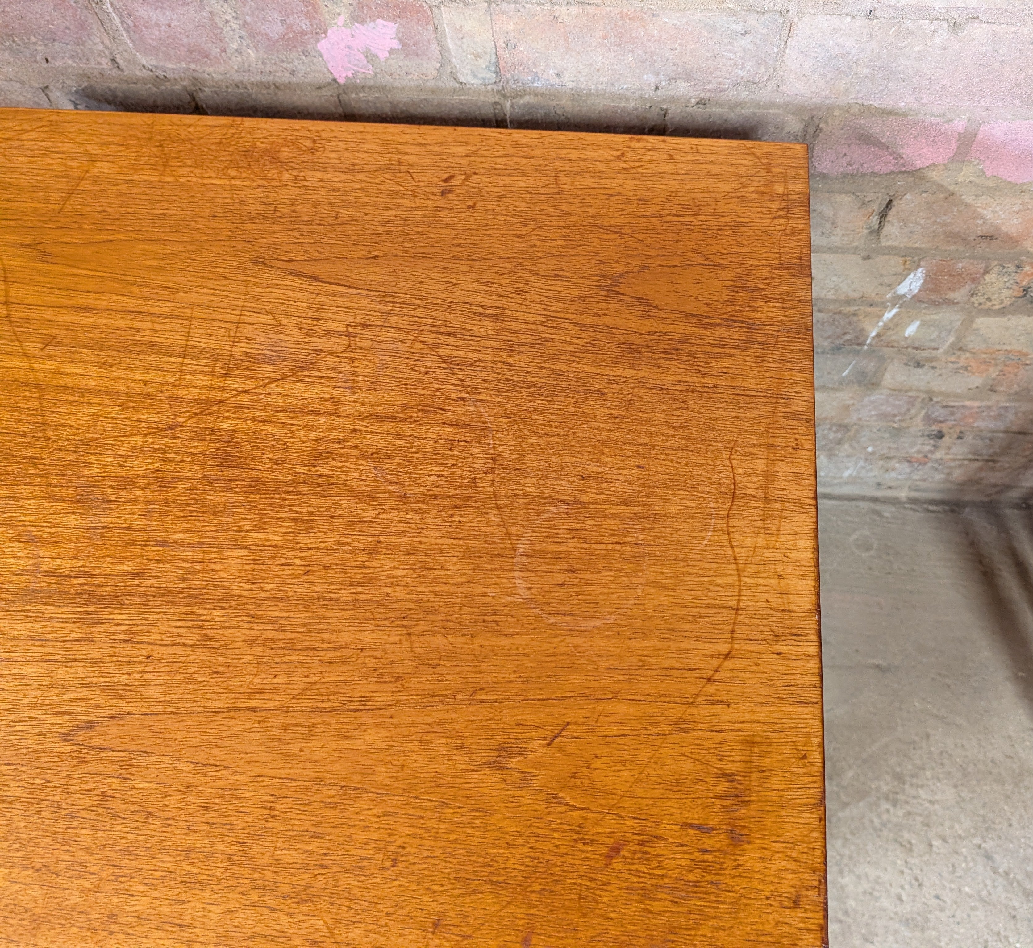 Pair Of Mid Century Teak Bedside Chests / Chest Of Drawers