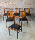 Set Of 6 G Plan Brasilia Mid Century Teak Dining Chairs - Vintage 1960s