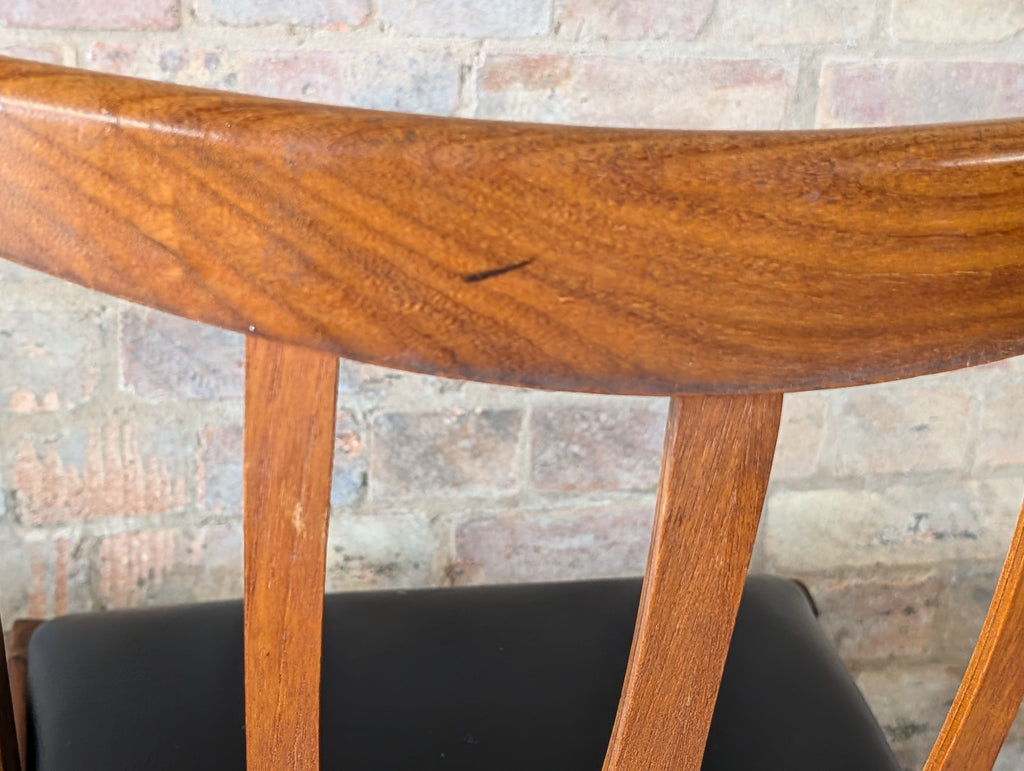 Set Of 6 G Plan Brasilia Mid Century Teak Dining Chairs - Vintage 1960s