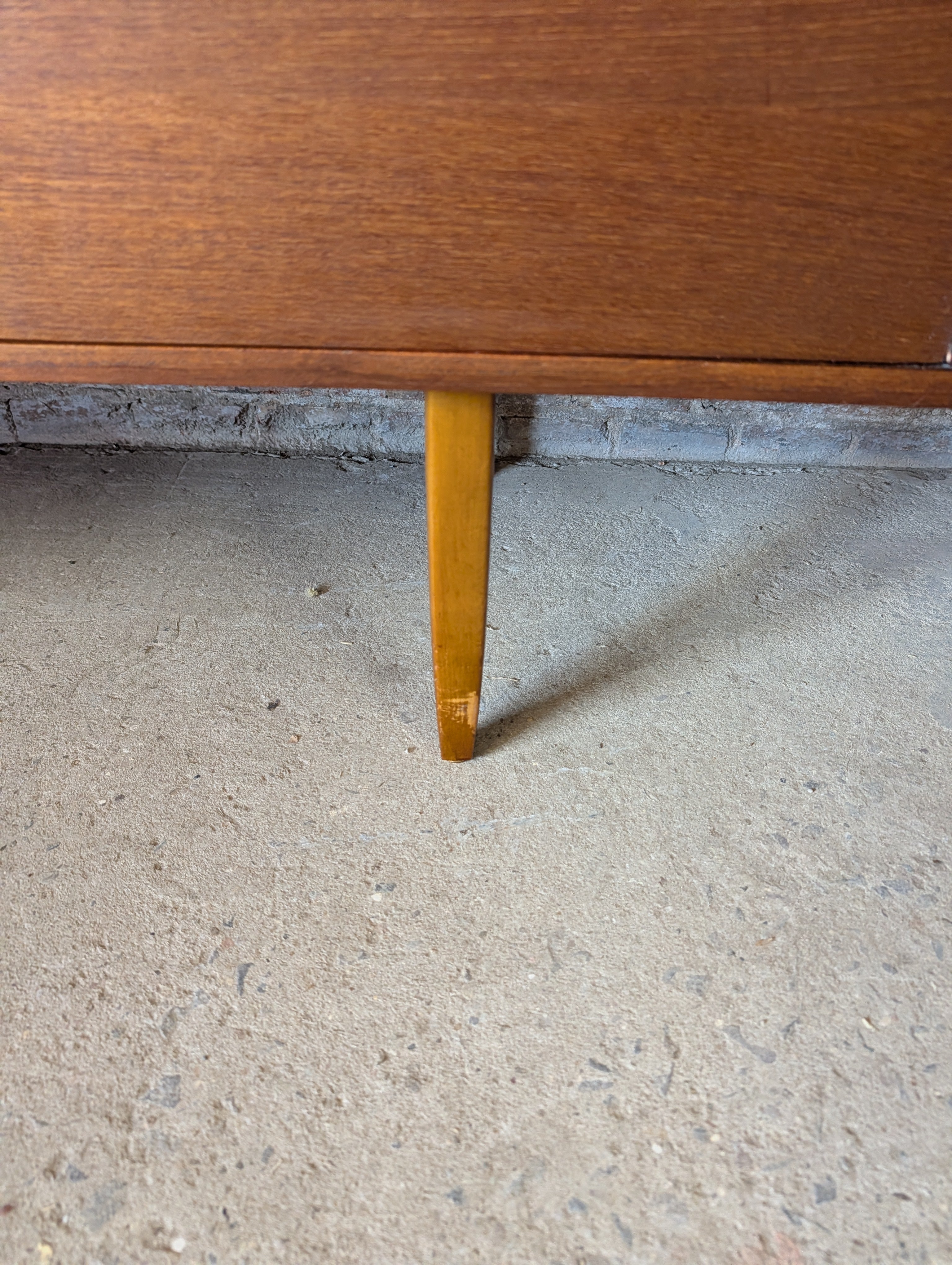 Mid Century Teak Avalon Small  Sideboard 1970s Vintage