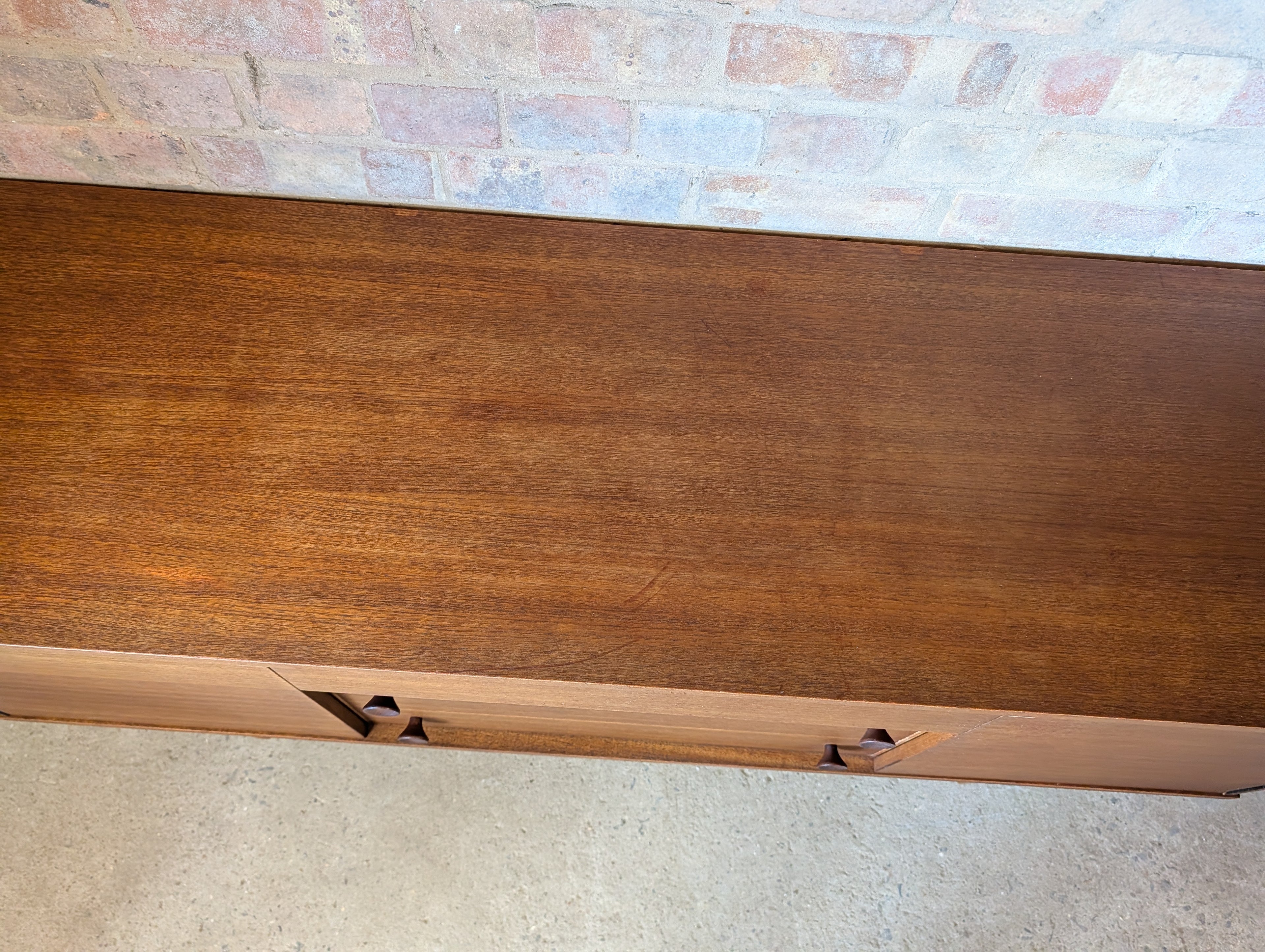 Mid Century Teak Avalon Small  Sideboard 1970s Vintage