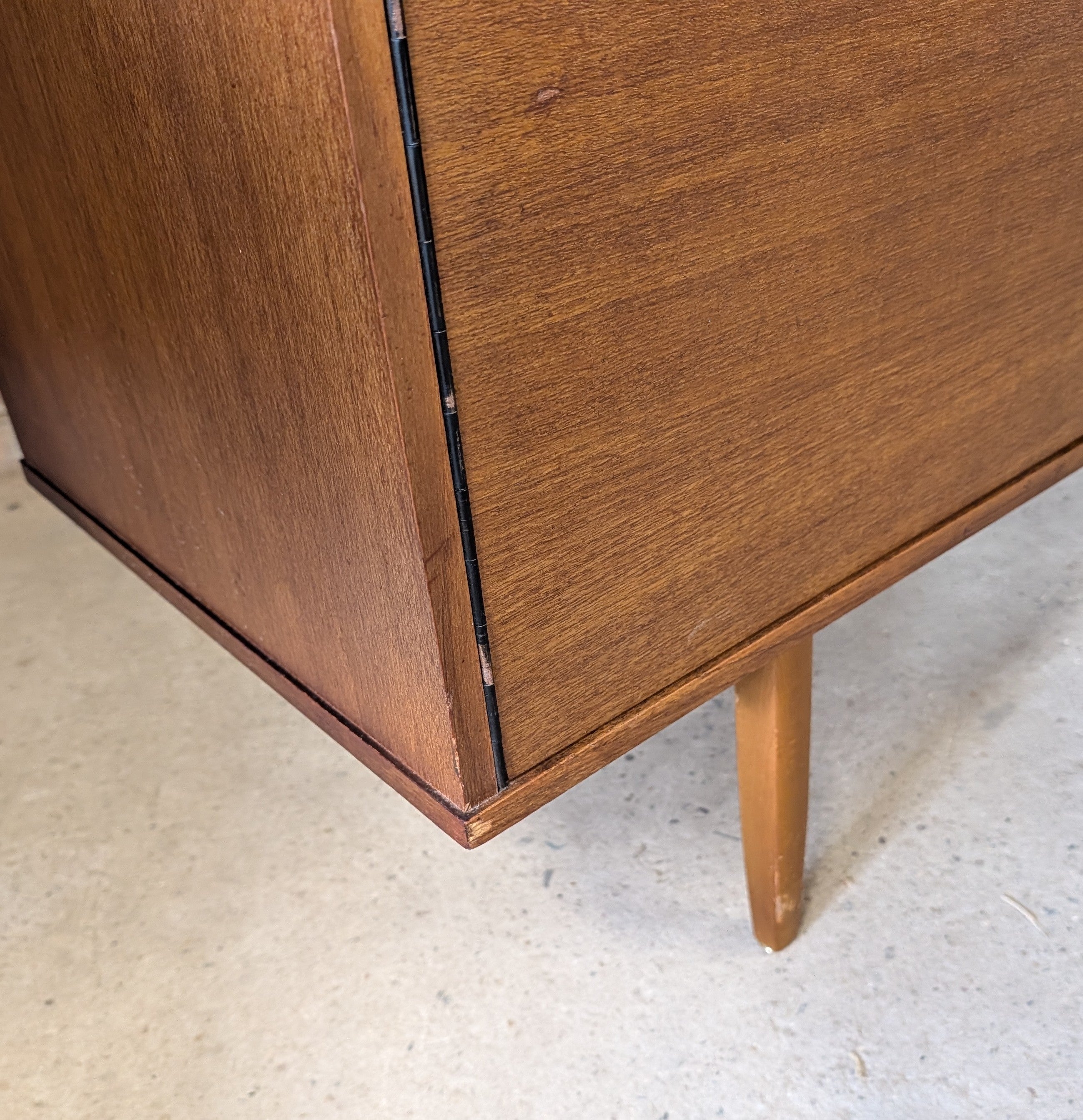 Mid Century Teak Avalon Small  Sideboard 1970s Vintage