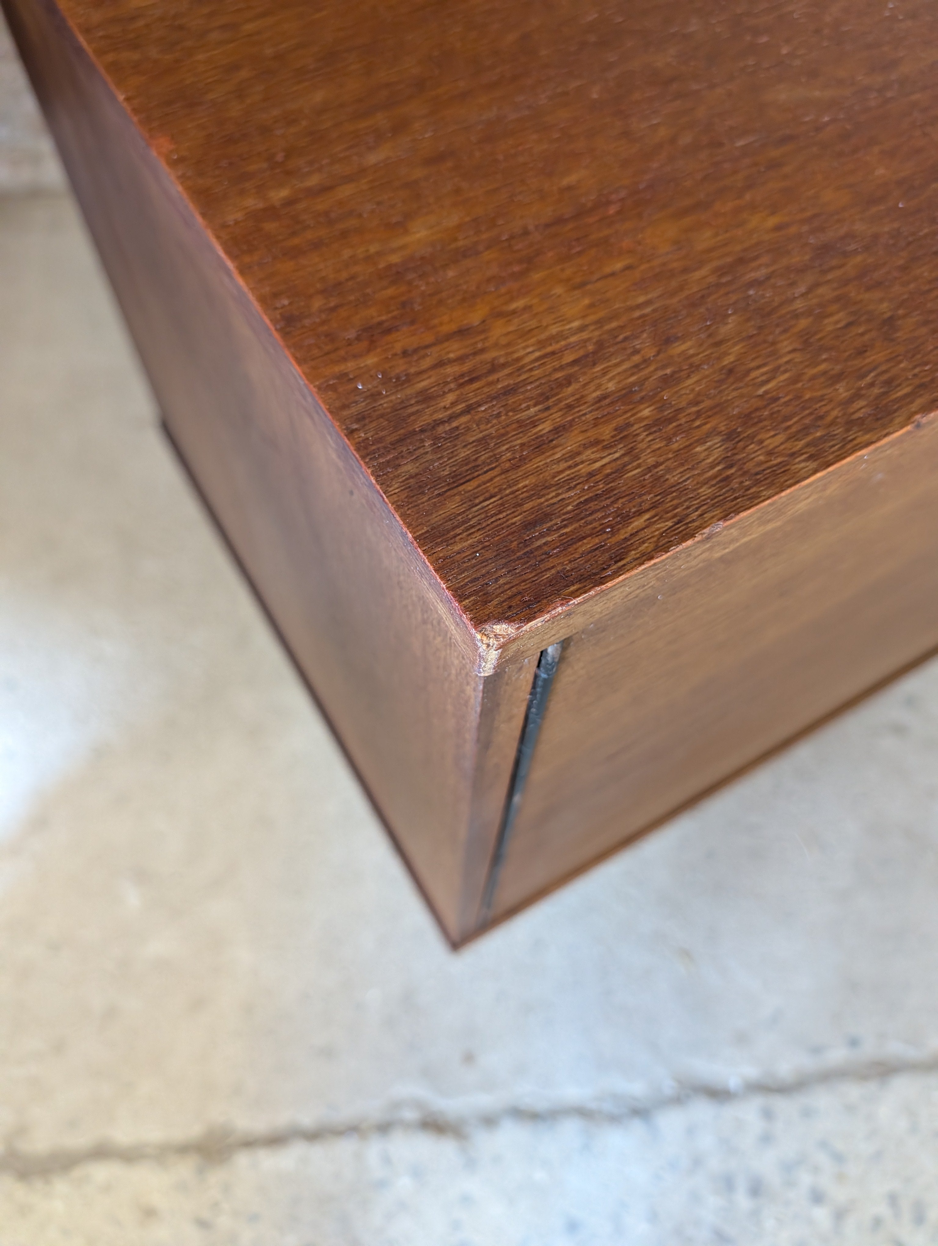 Mid Century Teak Avalon Small  Sideboard 1970s Vintage