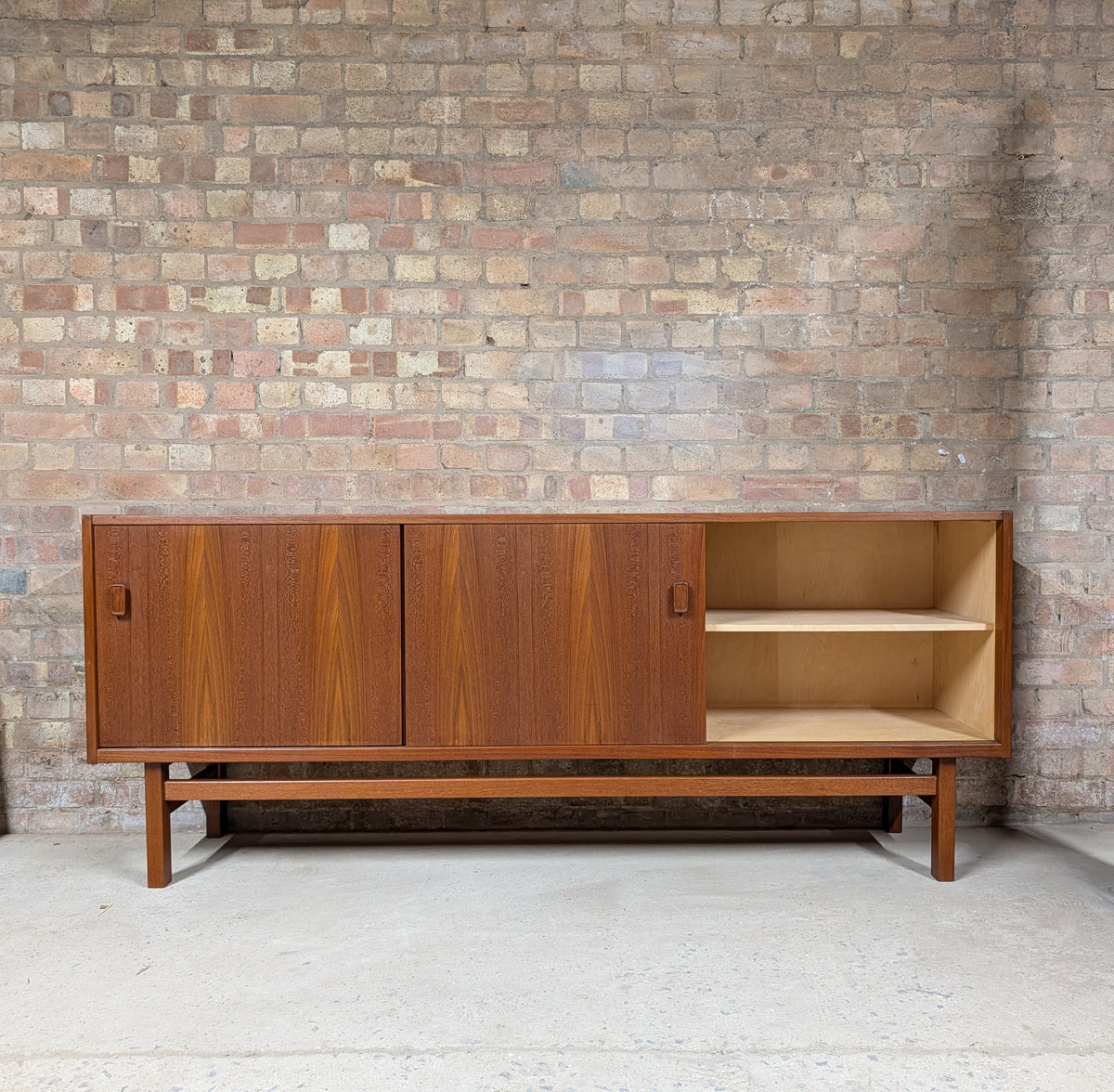 Mid Century Swedish Teak 'Arild' Sideboard By Nils Jonsson For Hugo Troeds 1960s