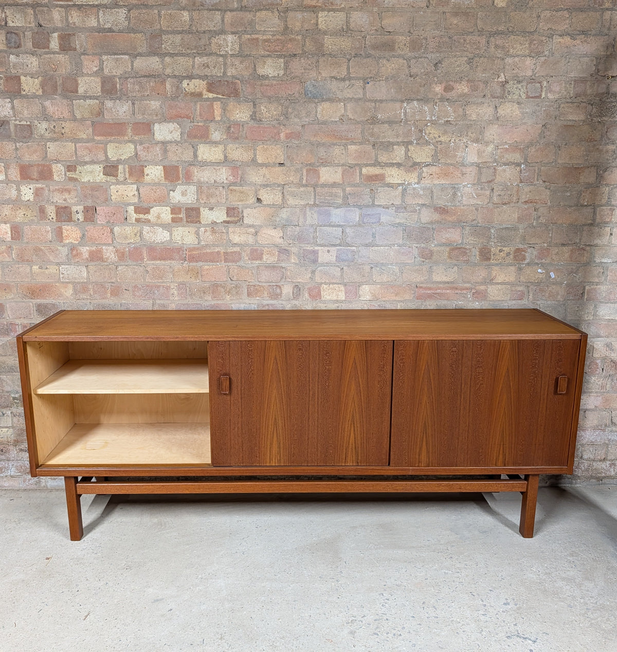 Mid Century Swedish Teak 'Arild' Sideboard By Nils Jonsson For Hugo Troeds 1960s