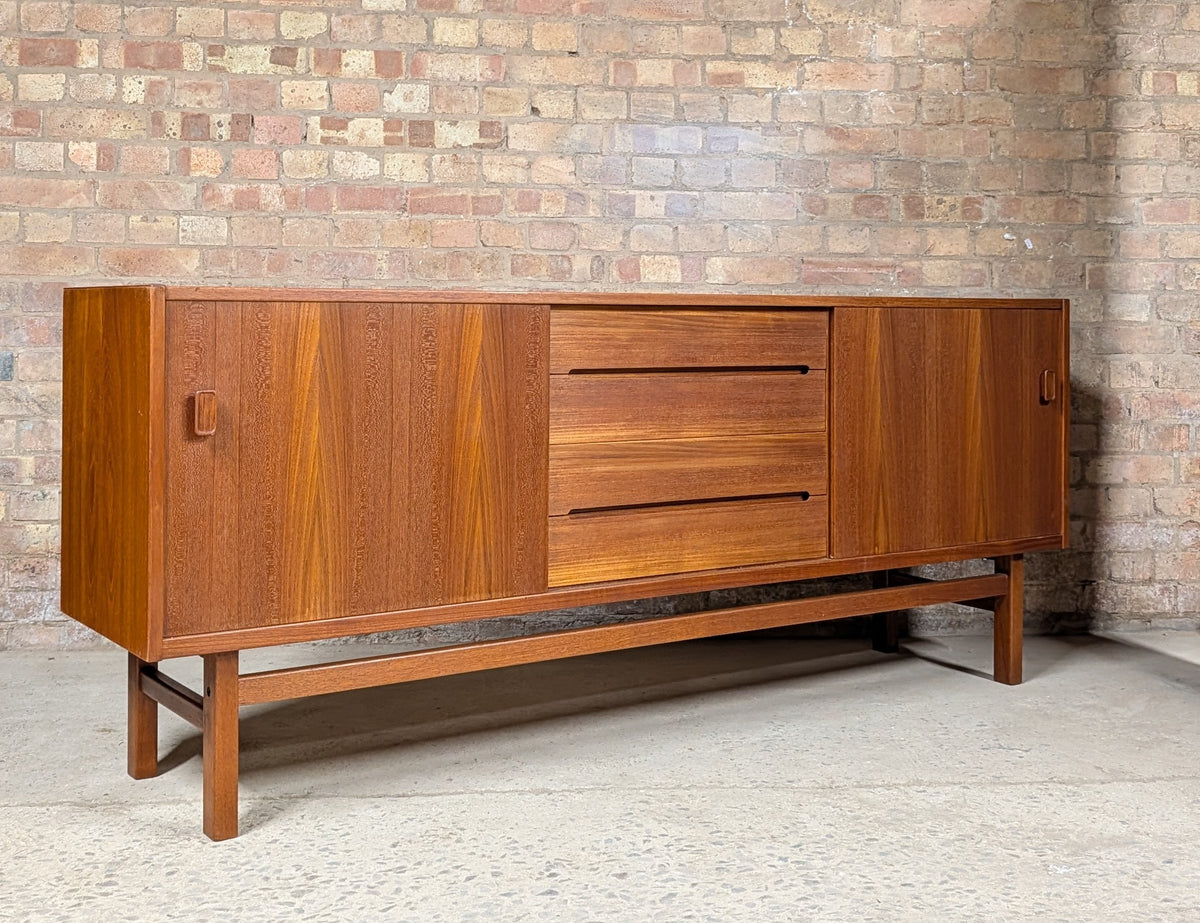 Mid Century Swedish Teak 'Arild' Sideboard By Nils Jonsson For Hugo Troeds 1960s