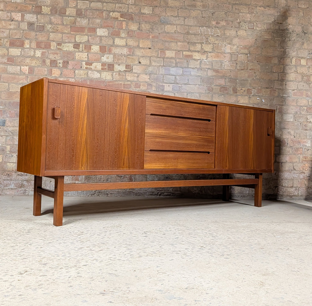 Mid Century Swedish Teak 'Arild' Sideboard By Nils Jonsson For Hugo Troeds 1960s