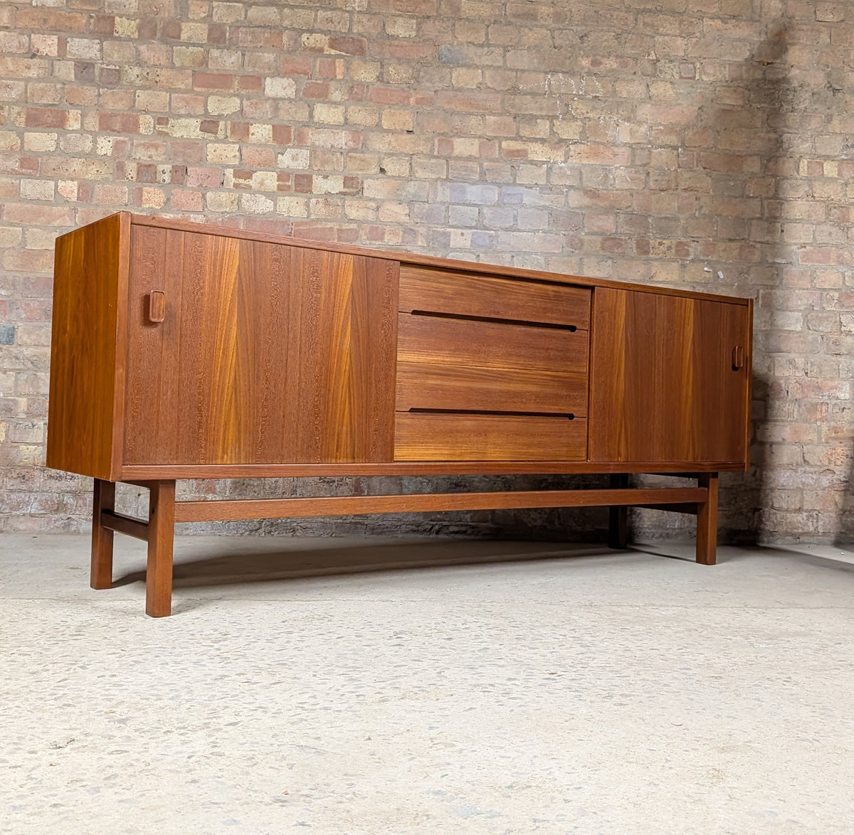 Mid Century Swedish Teak 'Arild' Sideboard By Nils Jonsson For Hugo Troeds 1960s
