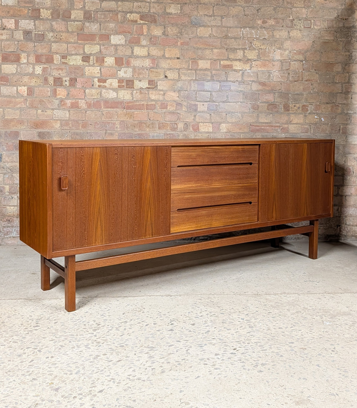 Mid Century Swedish Teak 'Arild' Sideboard By Nils Jonsson For Hugo Troeds 1960s