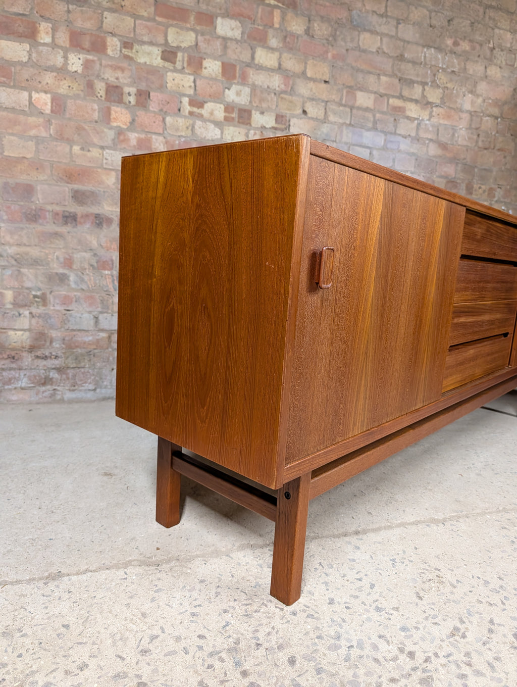Mid Century Swedish Teak 'Arild' Sideboard By Nils Jonsson For Hugo Troeds 1960s