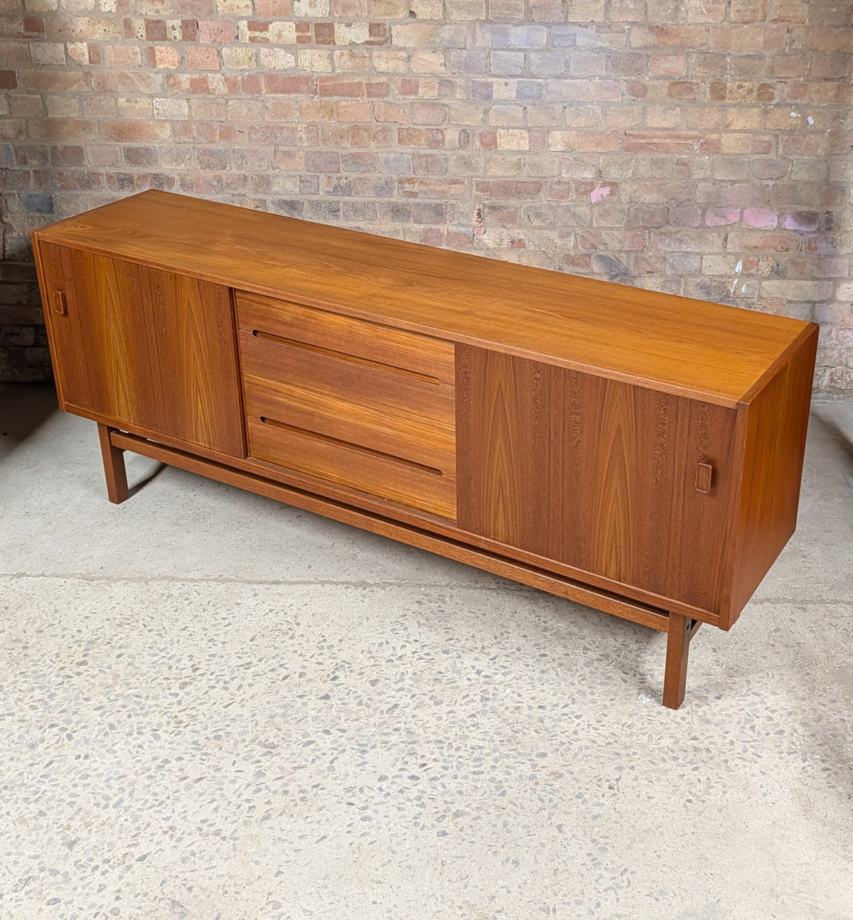 Mid Century Swedish Teak 'Arild' Sideboard By Nils Jonsson For Hugo Troeds 1960s
