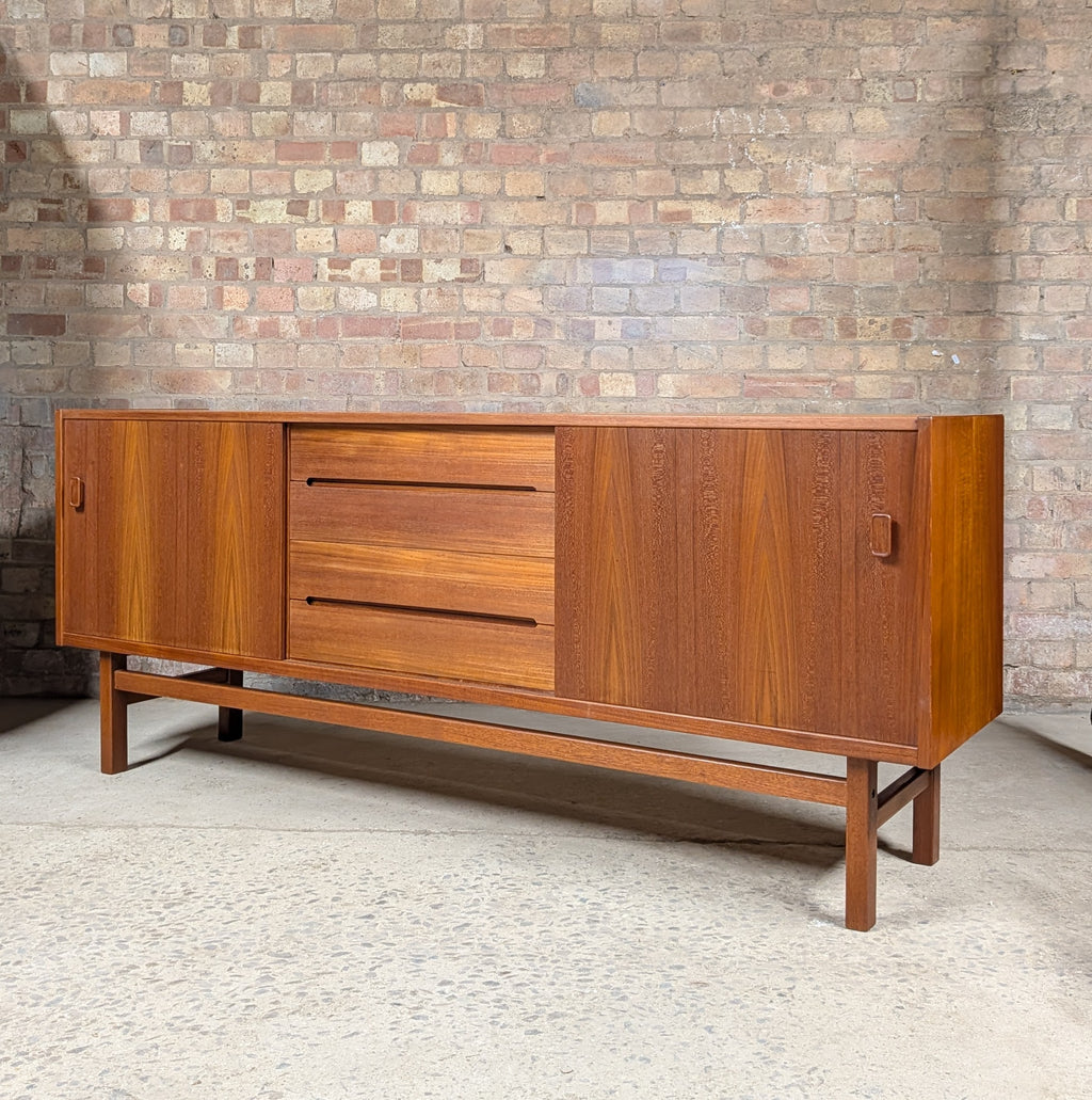 Mid Century Swedish Teak 'Arild' Sideboard By Nils Jonsson For Hugo Troeds 1960s