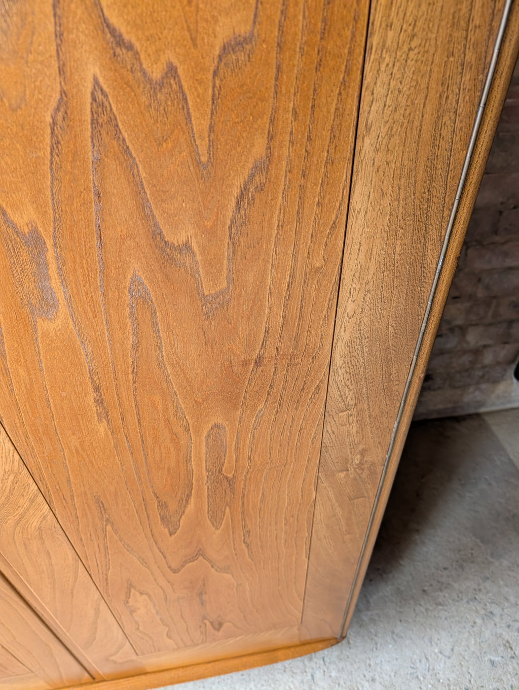 Vintage Mid Century Ercol Elm Wardrobe