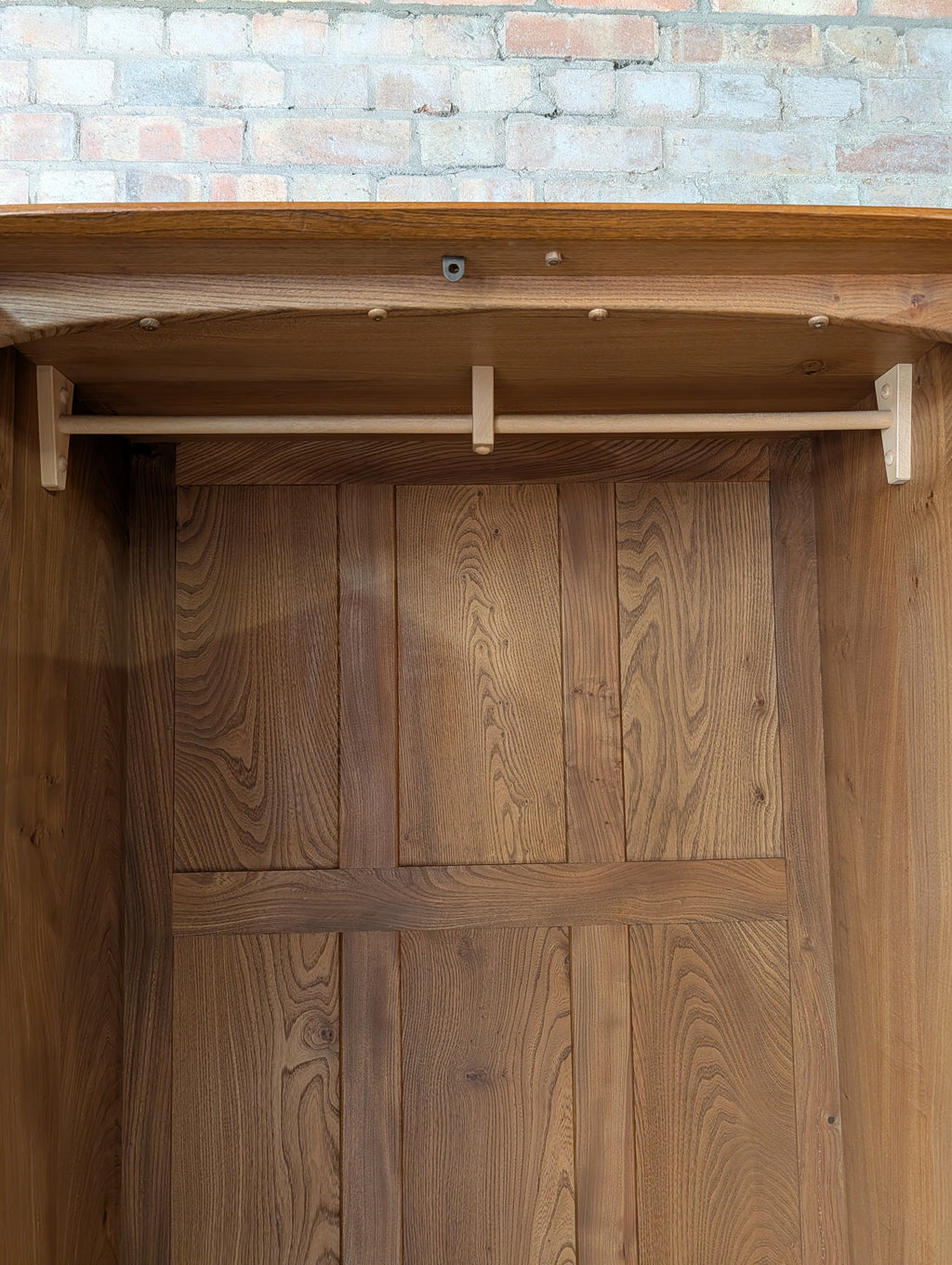 Vintage Mid Century Ercol Elm Wardrobe