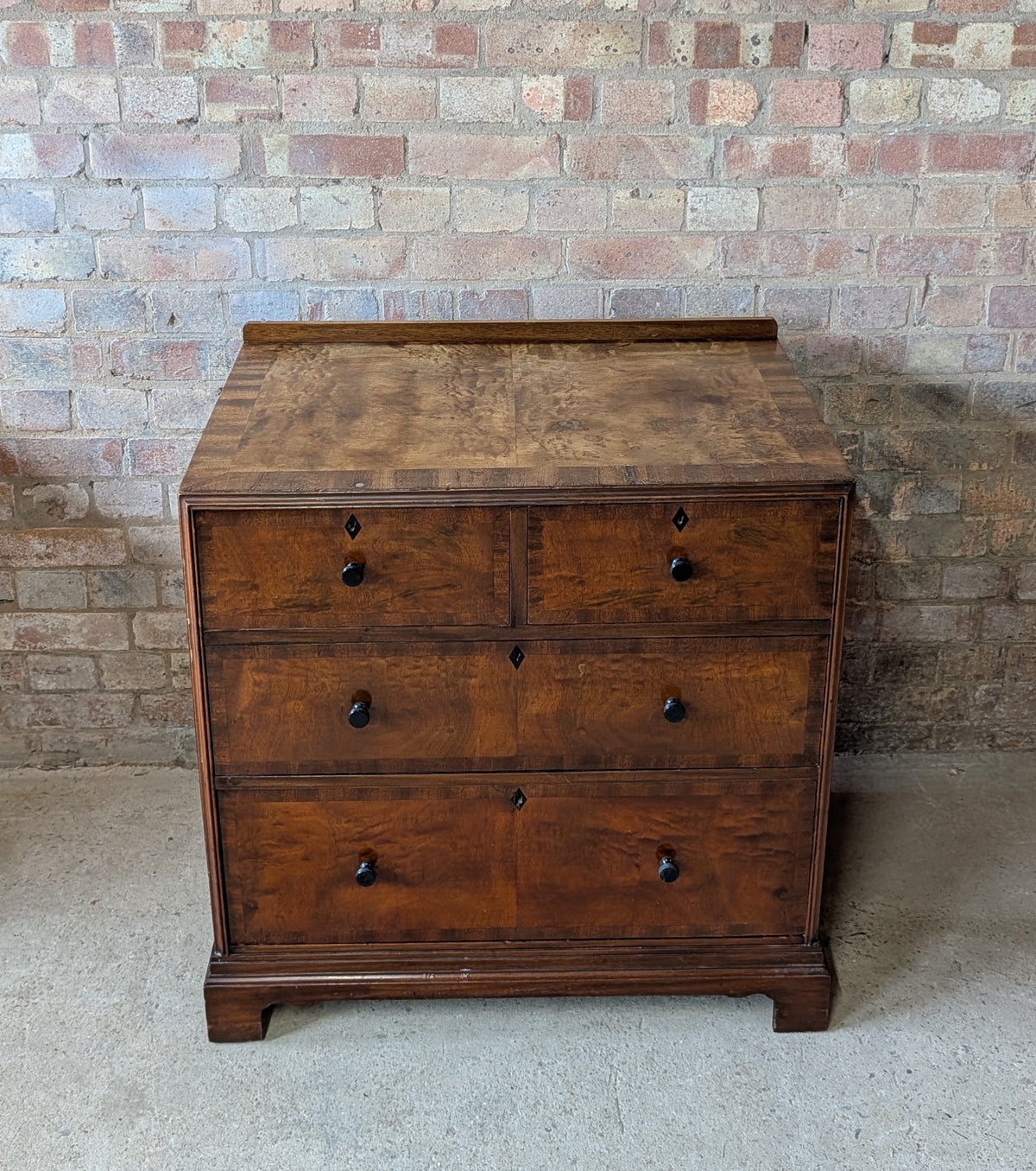 Antique Early 20th Century Mahogany Small Chest Of Drawers