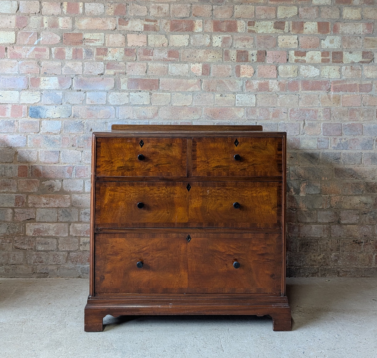 Antique Early 20th Century Mahogany Small Chest Of Drawers